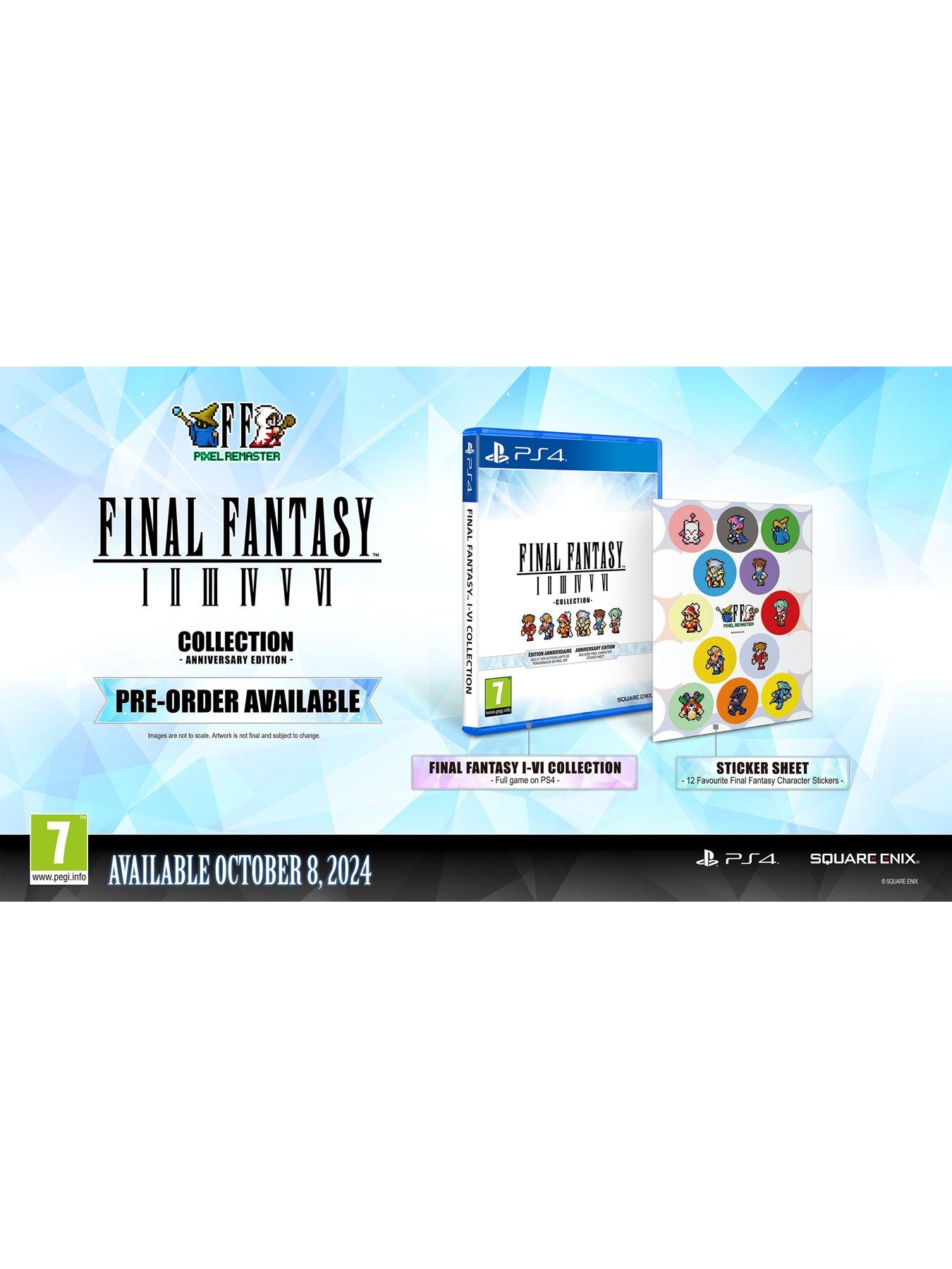 Playstation Final Fantasy I-VI Collection: Anniversary Edition