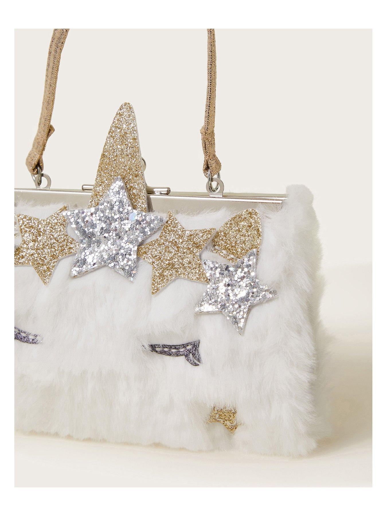 monsoon-girls-fluffy-unicorn-mini-bag-whiteoutfit