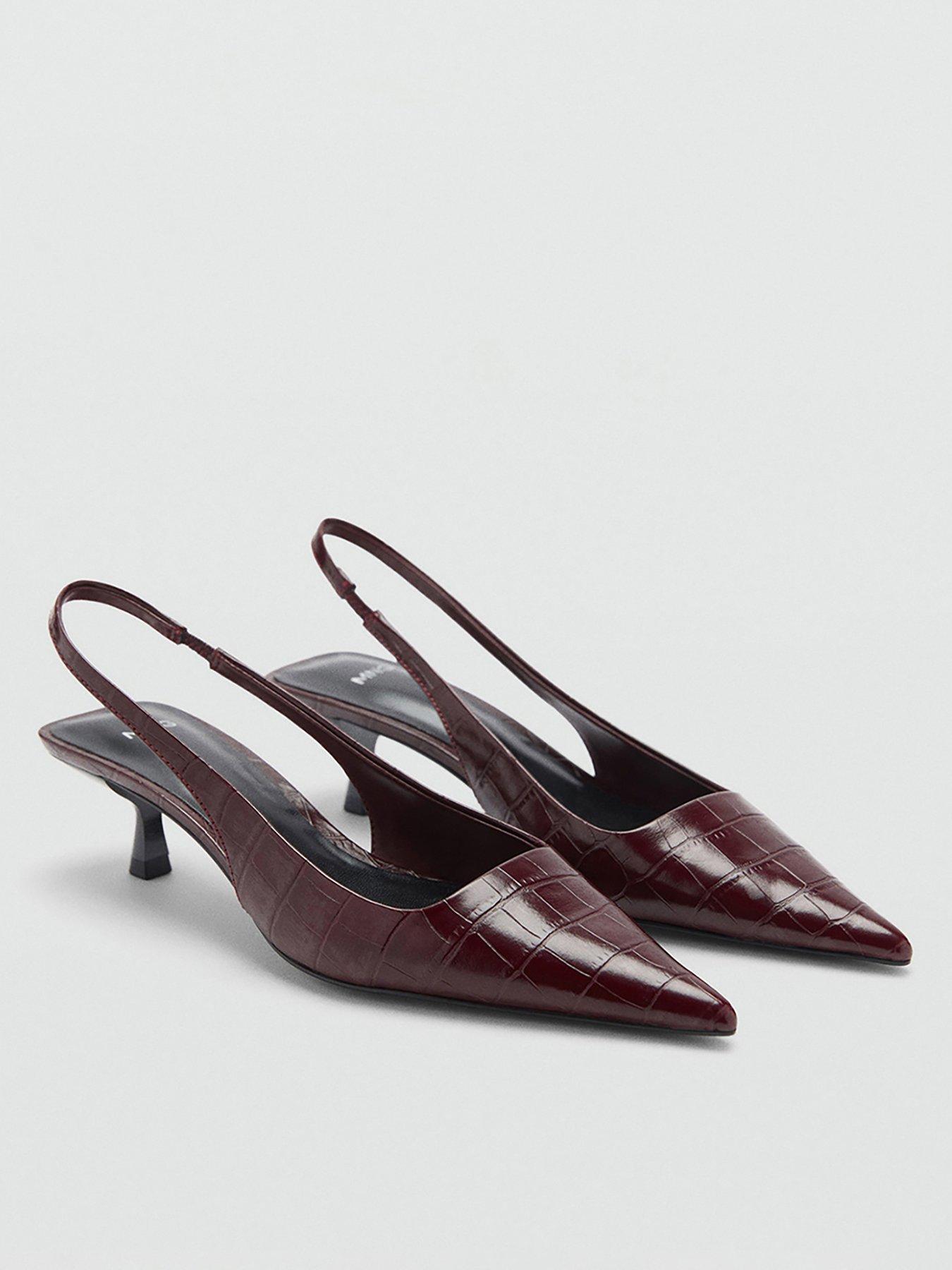 mango-pointed-kitten-heel-court-shoe-burgundystillFront