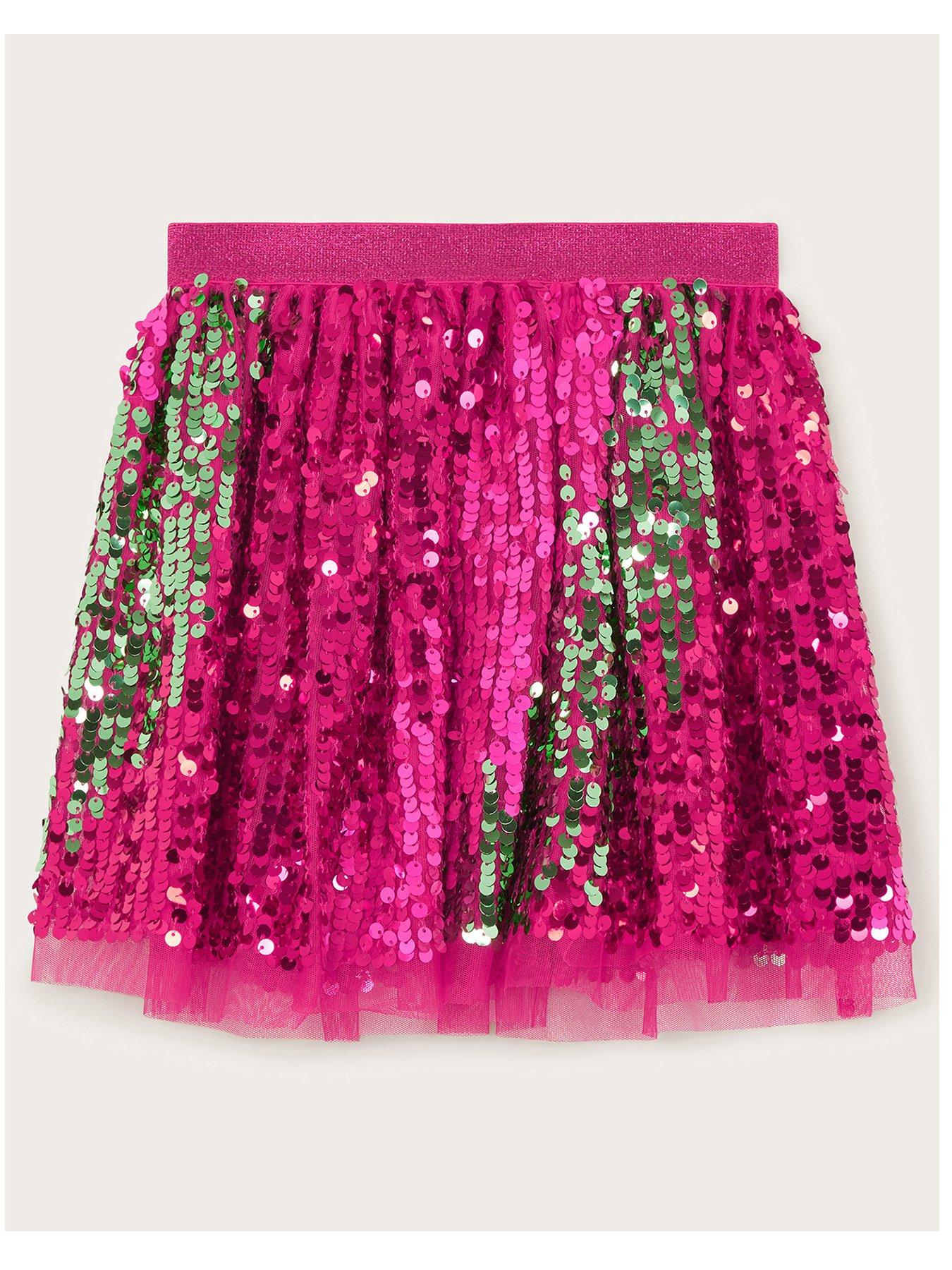 monsoon-girls-pink-sequin-disco-skirt-pink