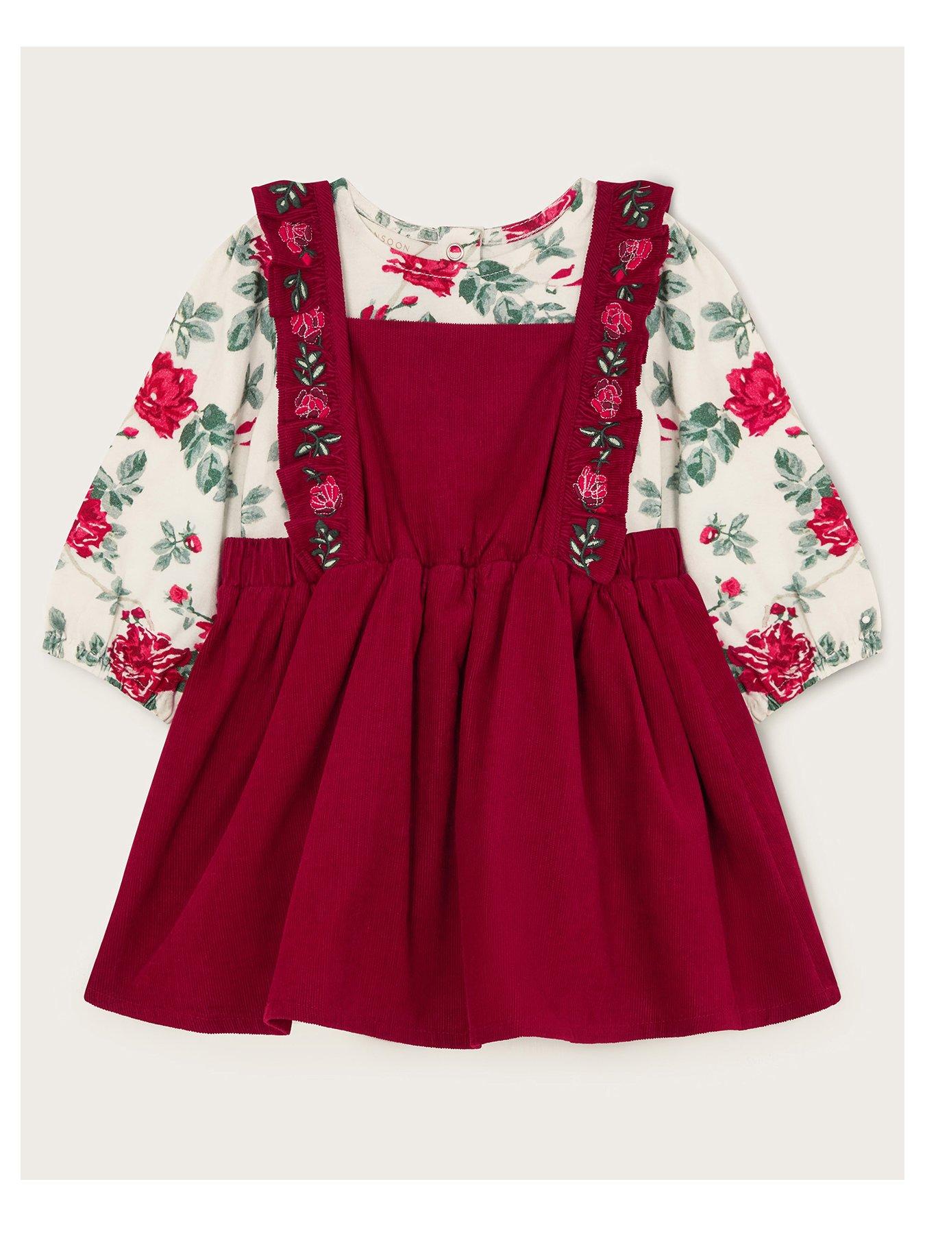 monsoon-baby-girls-floral-long-sleeve-top-and-pinafore-set-red