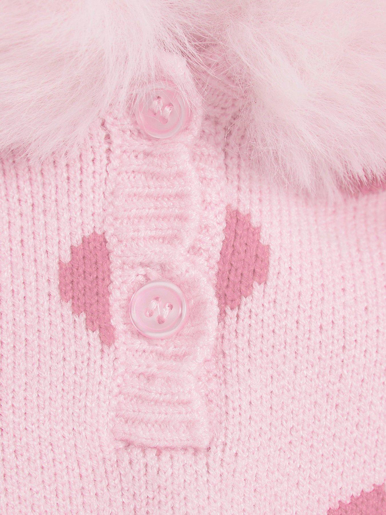 river-island-baby-baby-girl-heart-knit-hooded-poncho-set-pinkoutfit