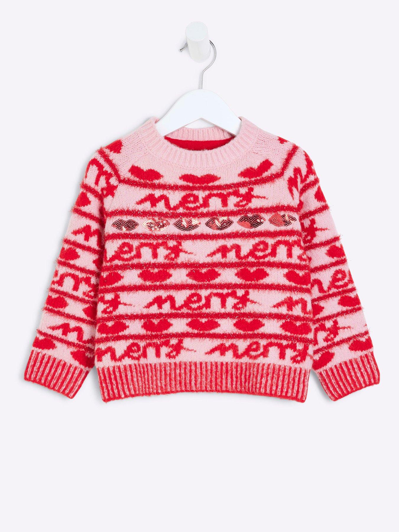 river-island-mini-mini-girl-merry-lips-fairisle-christmas-jumper-pinkback