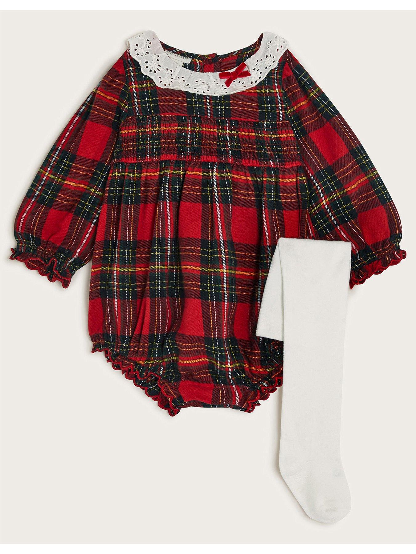 monsoon-baby-girls-christmas-tartan-romper-and-tights-set-red