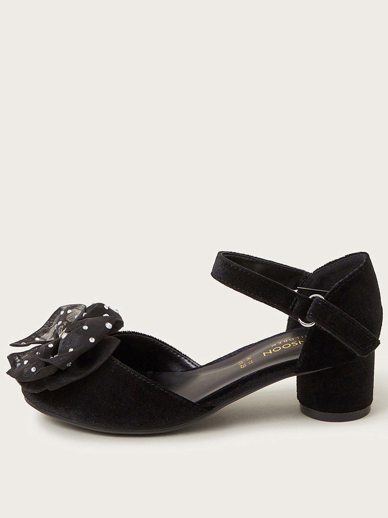 monsoon-girls-diamante-bow-two-part-heels-blackfront