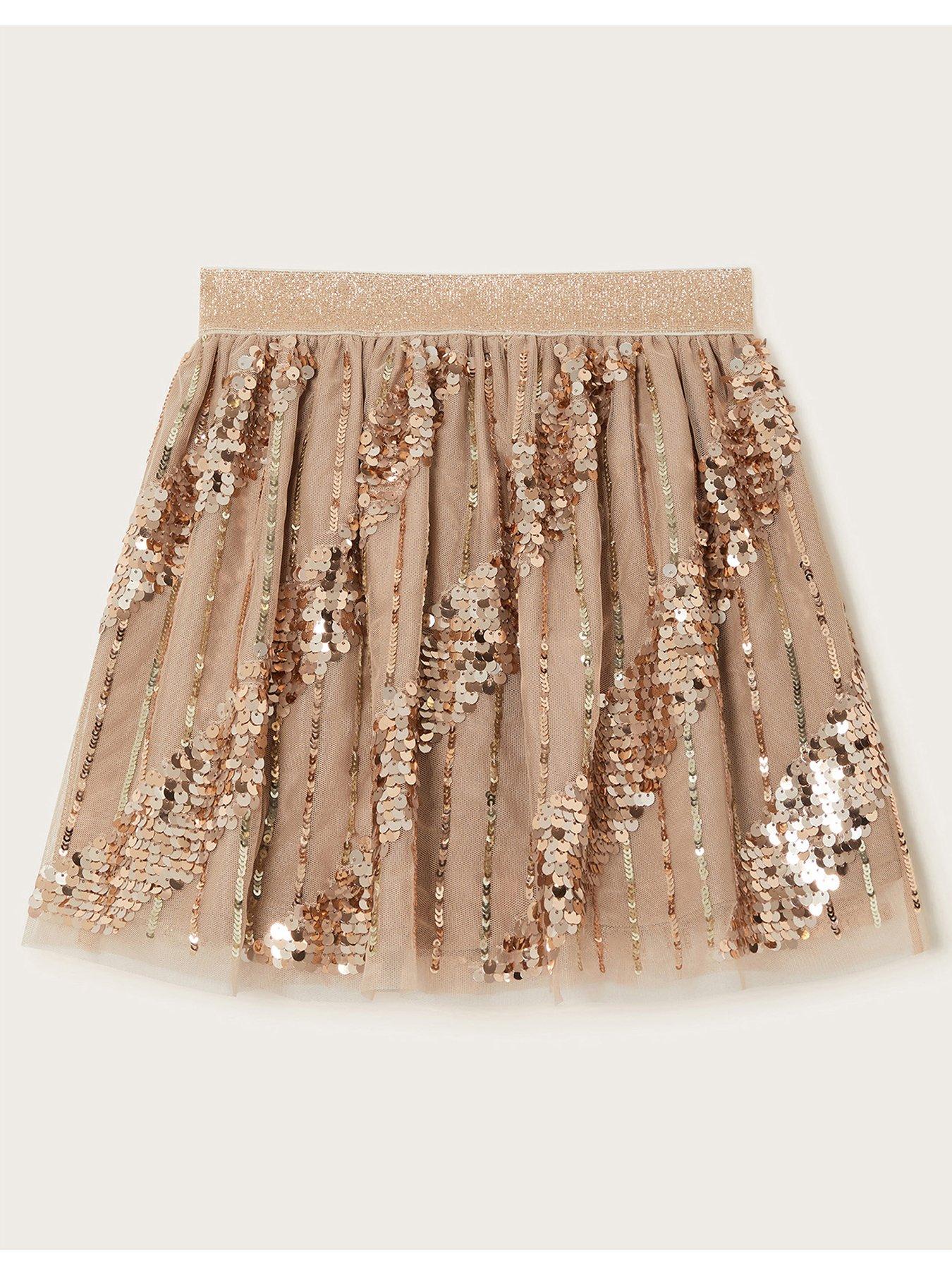 monsoon-girls-sequin-tulle-skirt-gold