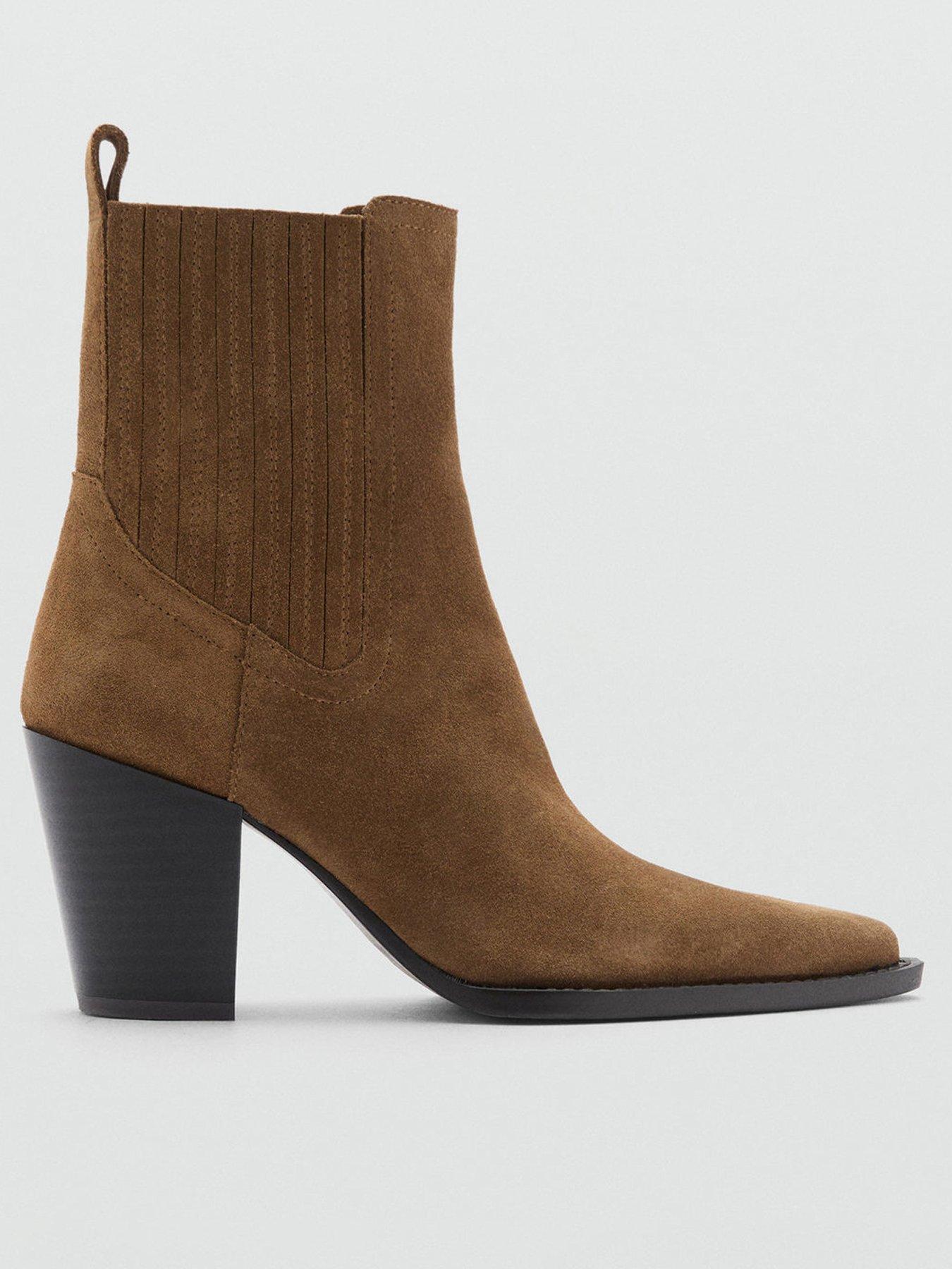 mango-western-ankle-boots-brown