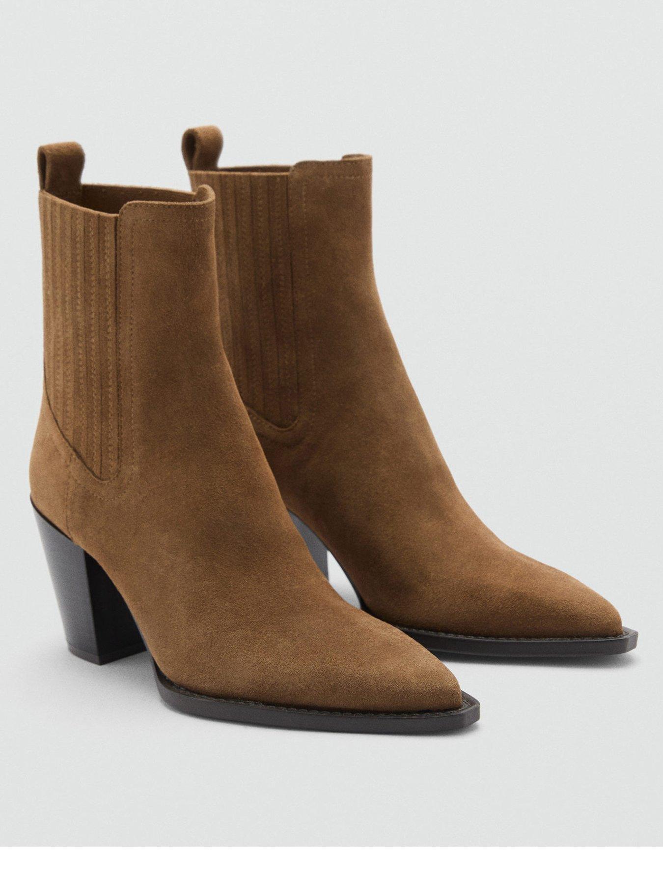 mango-western-ankle-boots-brownstillFront