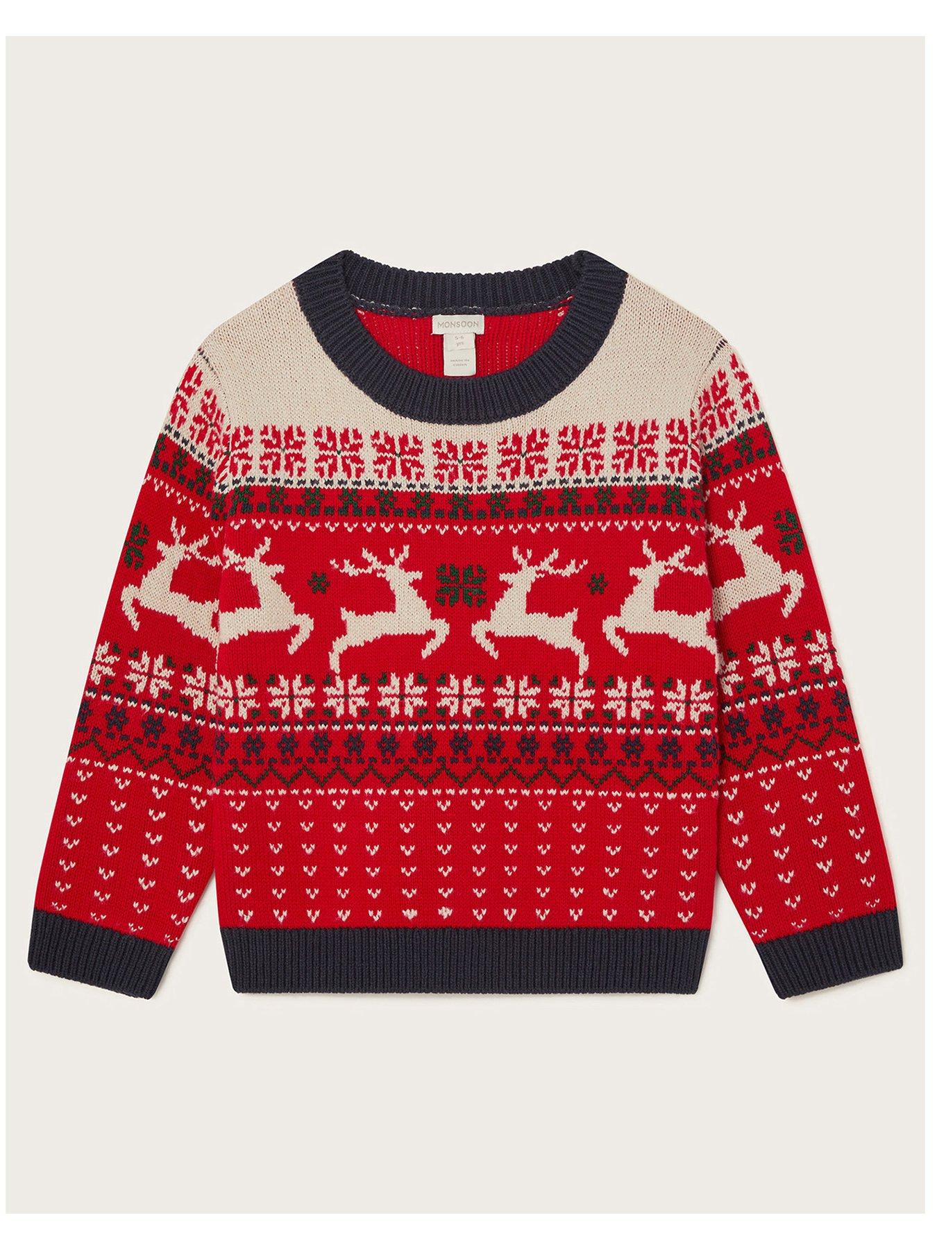 monsoon-boys-christmas-fairisle-reindeer-jumper-red