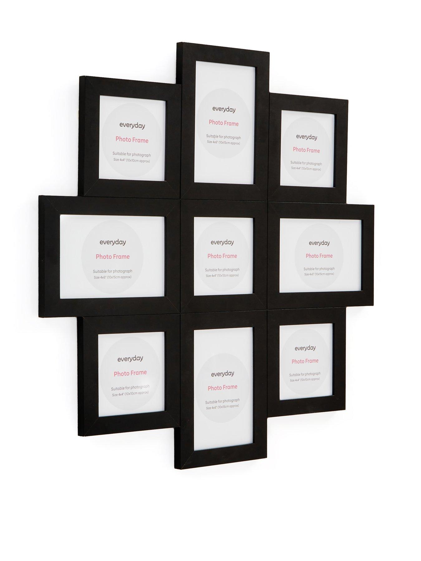 Image 3 of 5 of The Very Collection 9-Photo Cluster Frame in Black &ndash; 50 x 50 cm