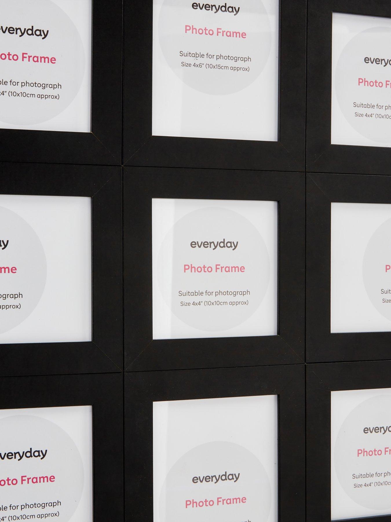 Image 5 of 5 of The Very Collection 9-Photo Cluster Frame in Black &ndash; 50 x 50 cm