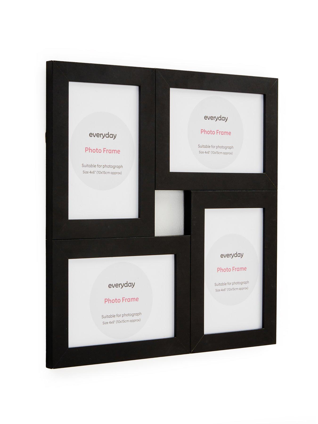 Image 3 of 5 of The Very Collection 4-Photo Cluster Frame in Black