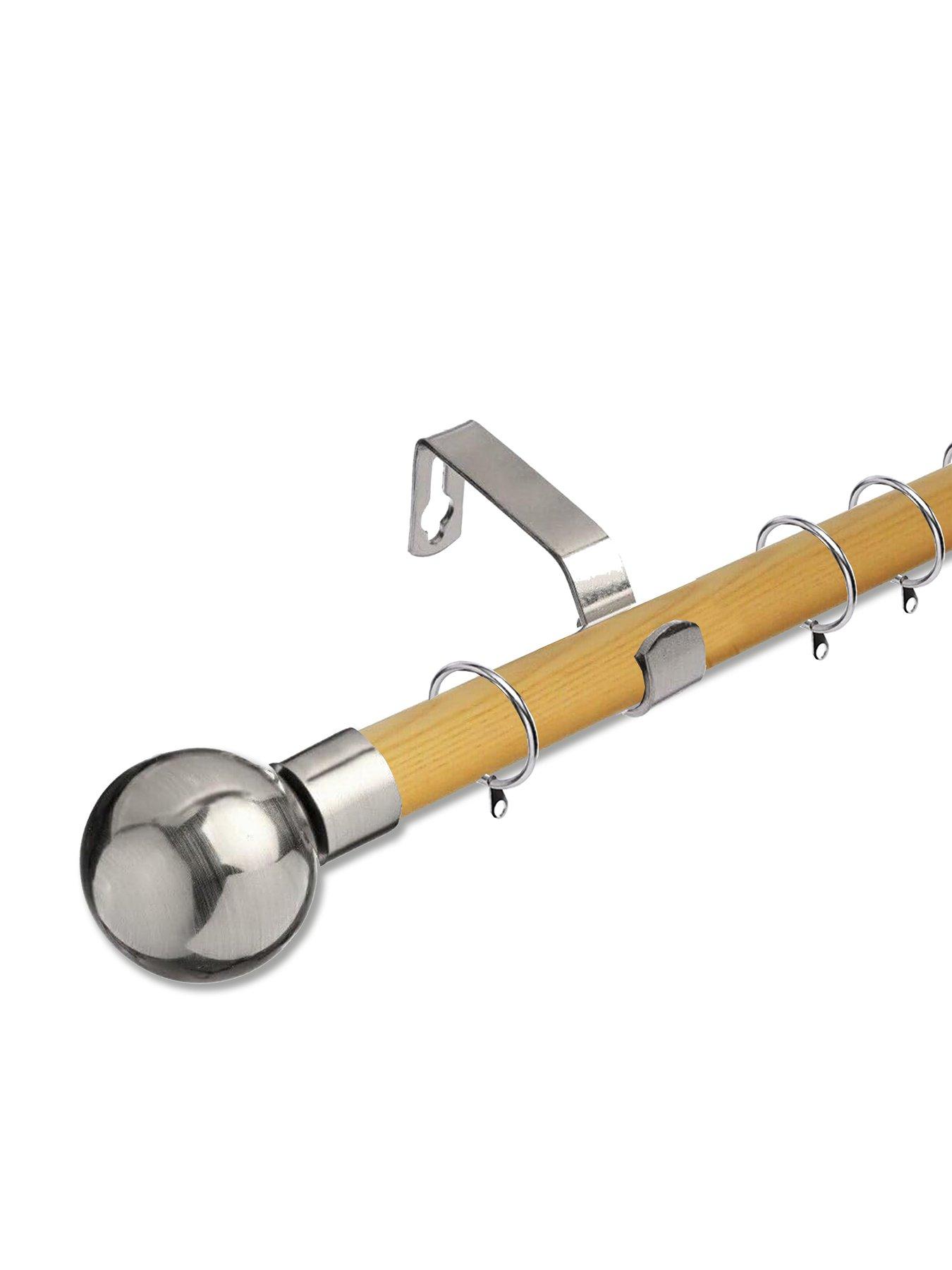 undefined 28mm Wood/Metal Pole 150cm