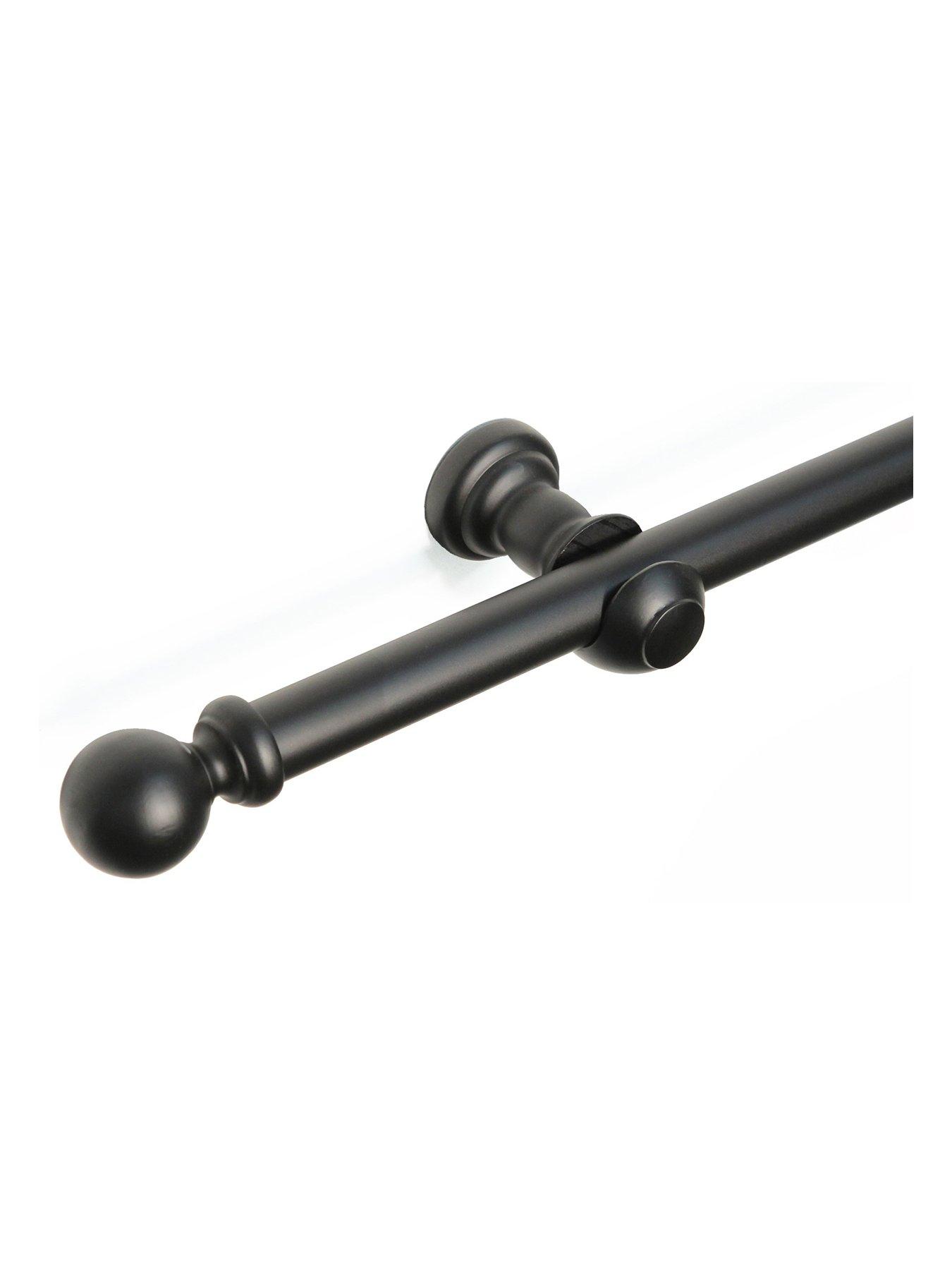 undefined 28mm Ball Wooden Eyelet Pole 400cm