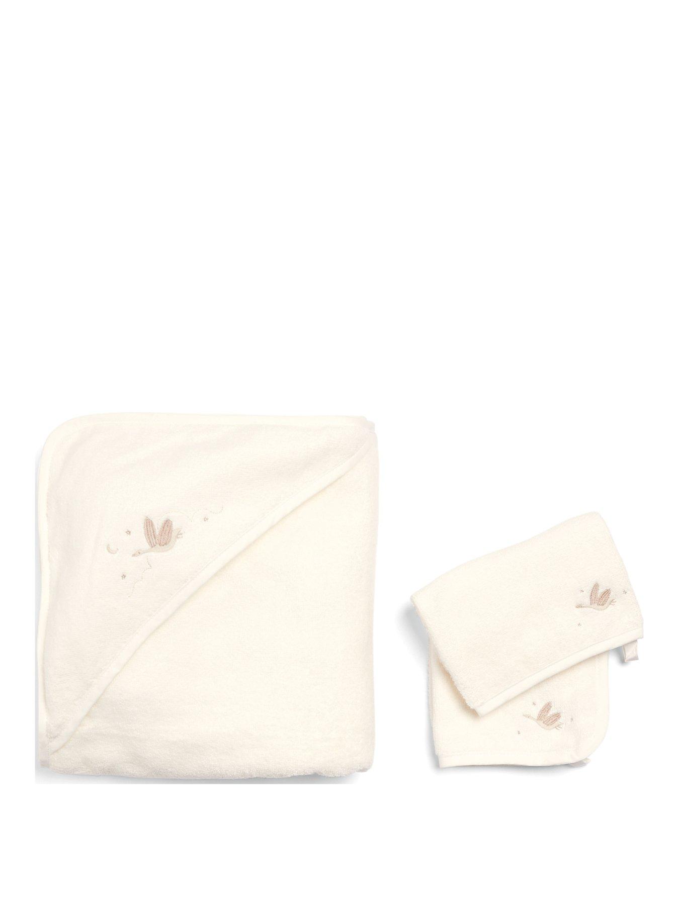 Image 2 of 5 of Mamas & Papas 3 Piece Towelling Set - Welcome To The World Duckling