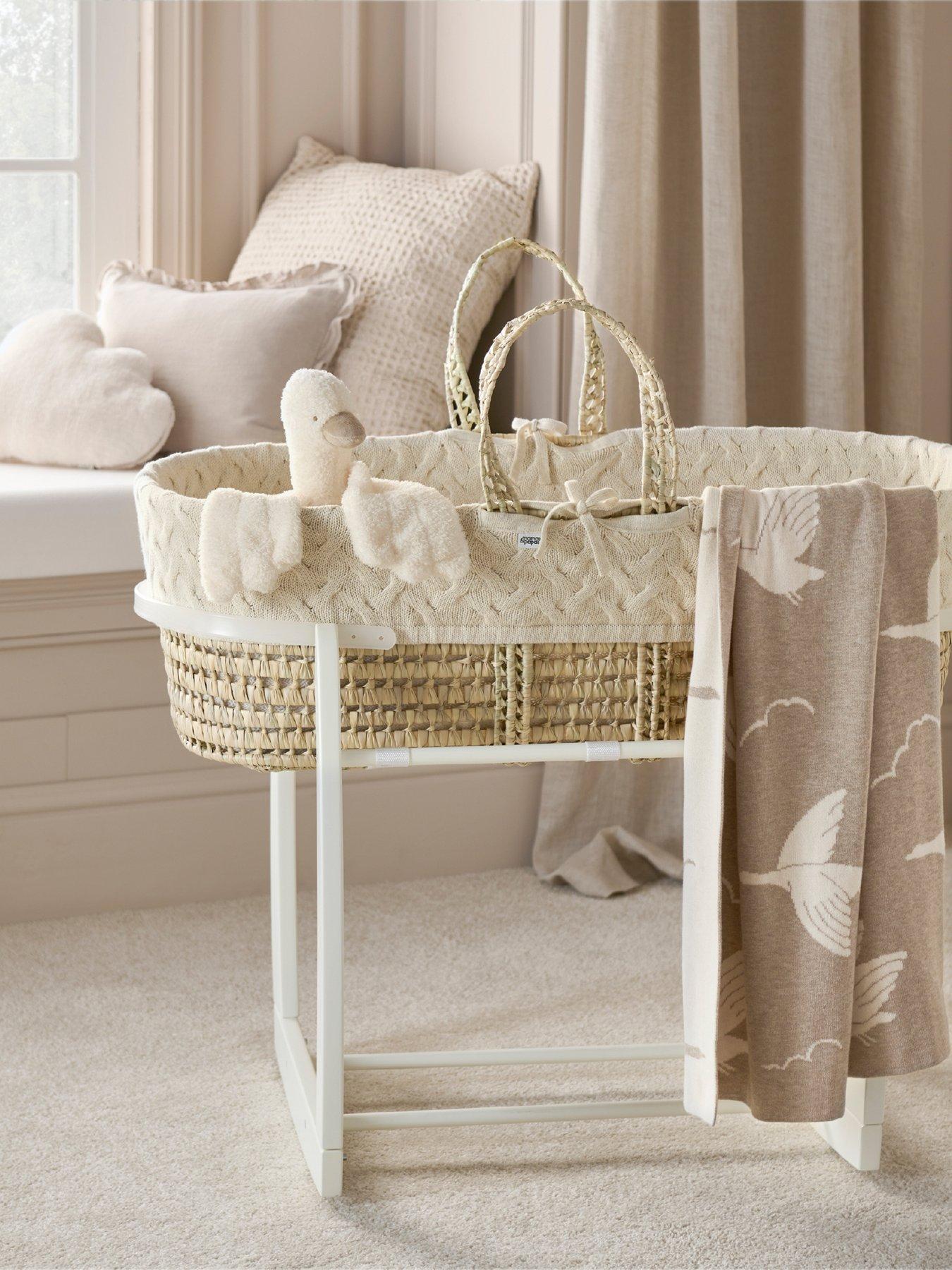 Image 1 of 5 of Mamas & Papas Moses Basket - Welcome To The World Duckling