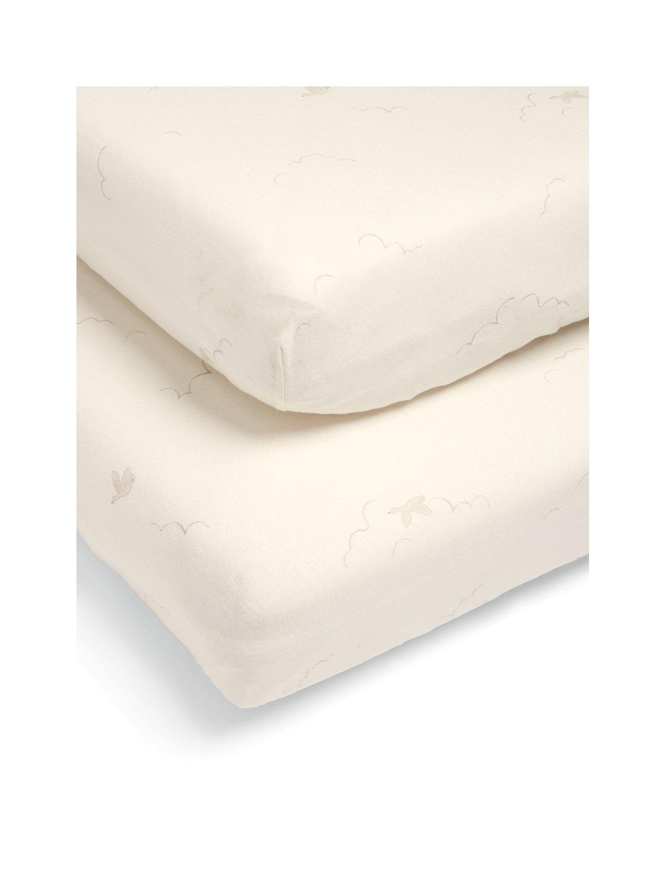 mamas-papas-2-cot-bed-fitted-sheets-welcome-to-the-world-duckling