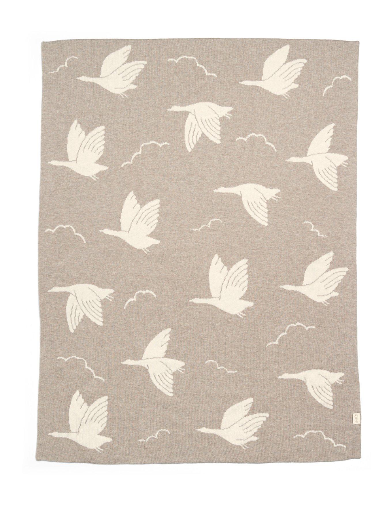 Image 4 of 5 of Mamas & Papas Knitted Blanket - Welcome To The World Duckling