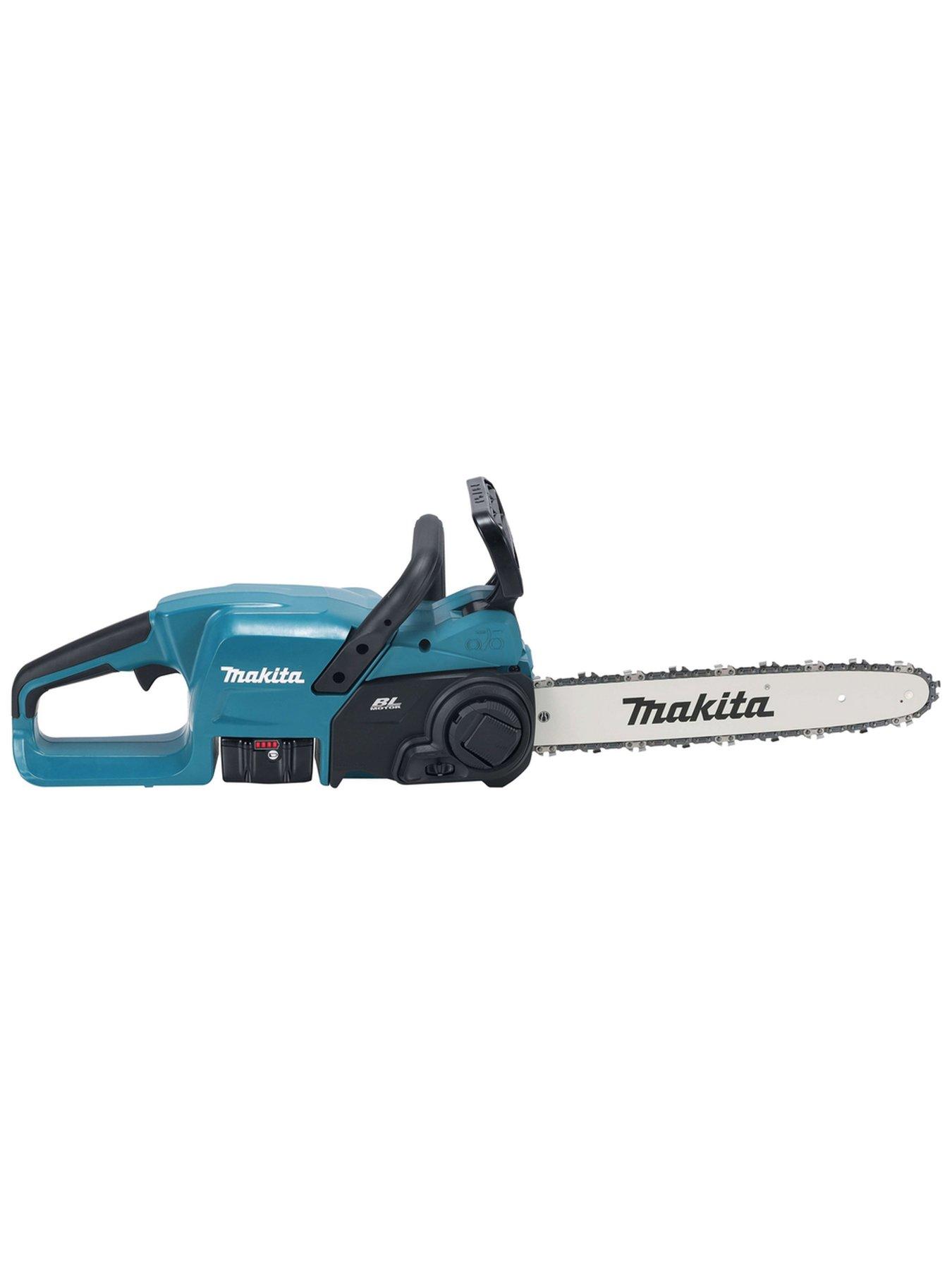 makita-18v-lxt-350mm-brushless-chainsaw-1-x-5ah-battery-fast-chargerstillFront