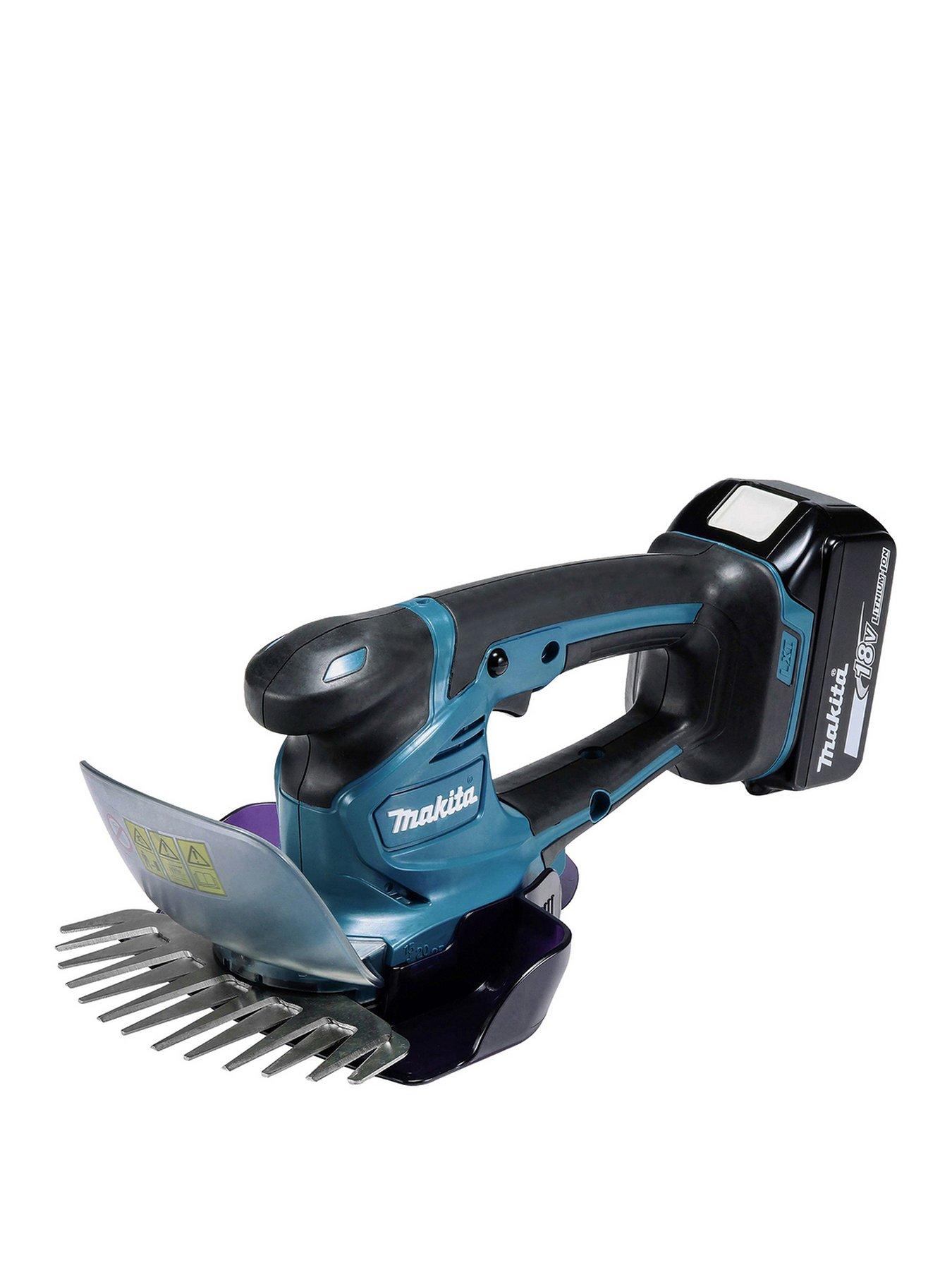 undefined 18V LXT Grass Shears With Hedge Trimmer Attachment 1 X 5Ah Battery & Fast Charger