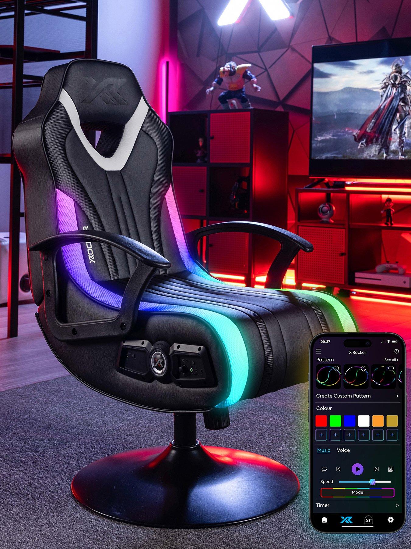 Image 1 of 7 of X Rocker Fury RGB Neo motion 2.1 Pedestal
