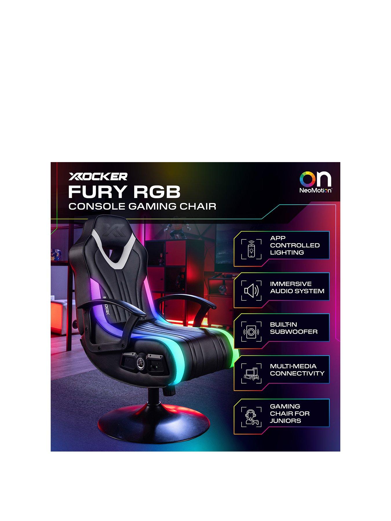 Image 2 of 7 of X Rocker Fury RGB Neo motion 2.1 Pedestal