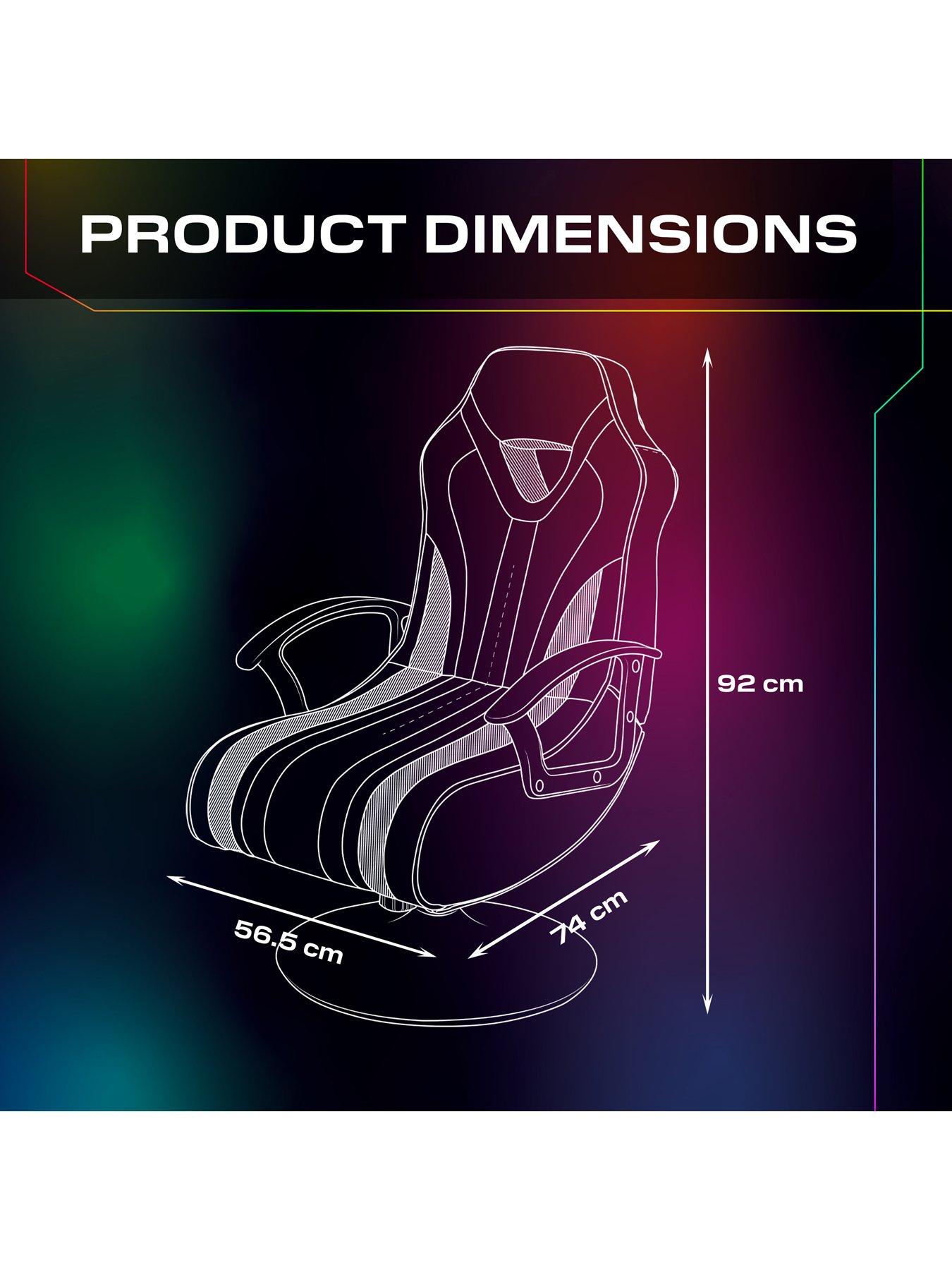 Image 7 of 7 of X Rocker Fury RGB Neo motion 2.1 Pedestal