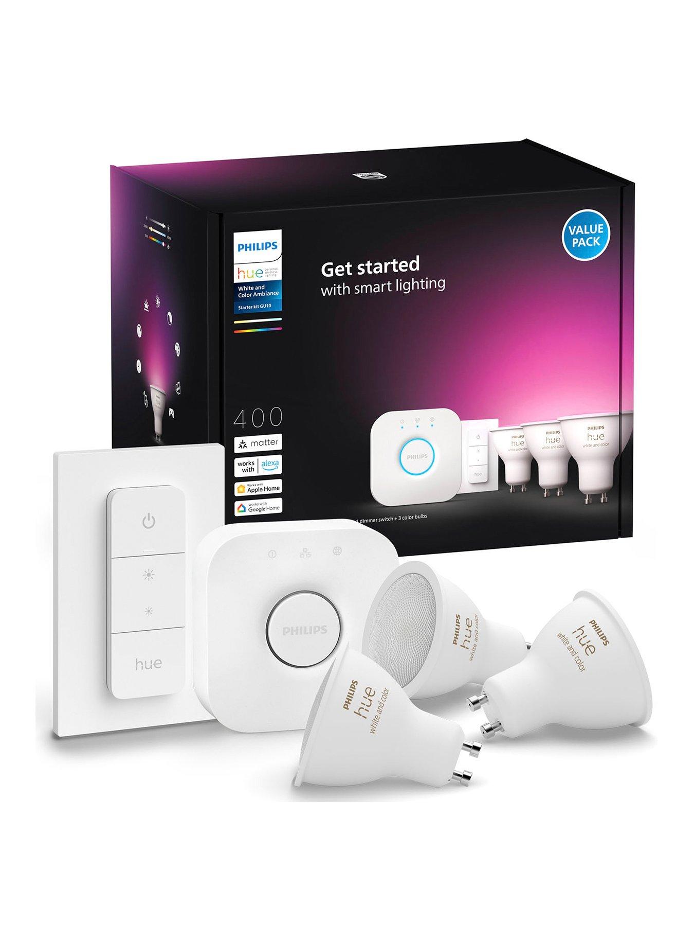 Image of Philips Hue Philips HueWCA 4.3W GU10 3set sw EUR