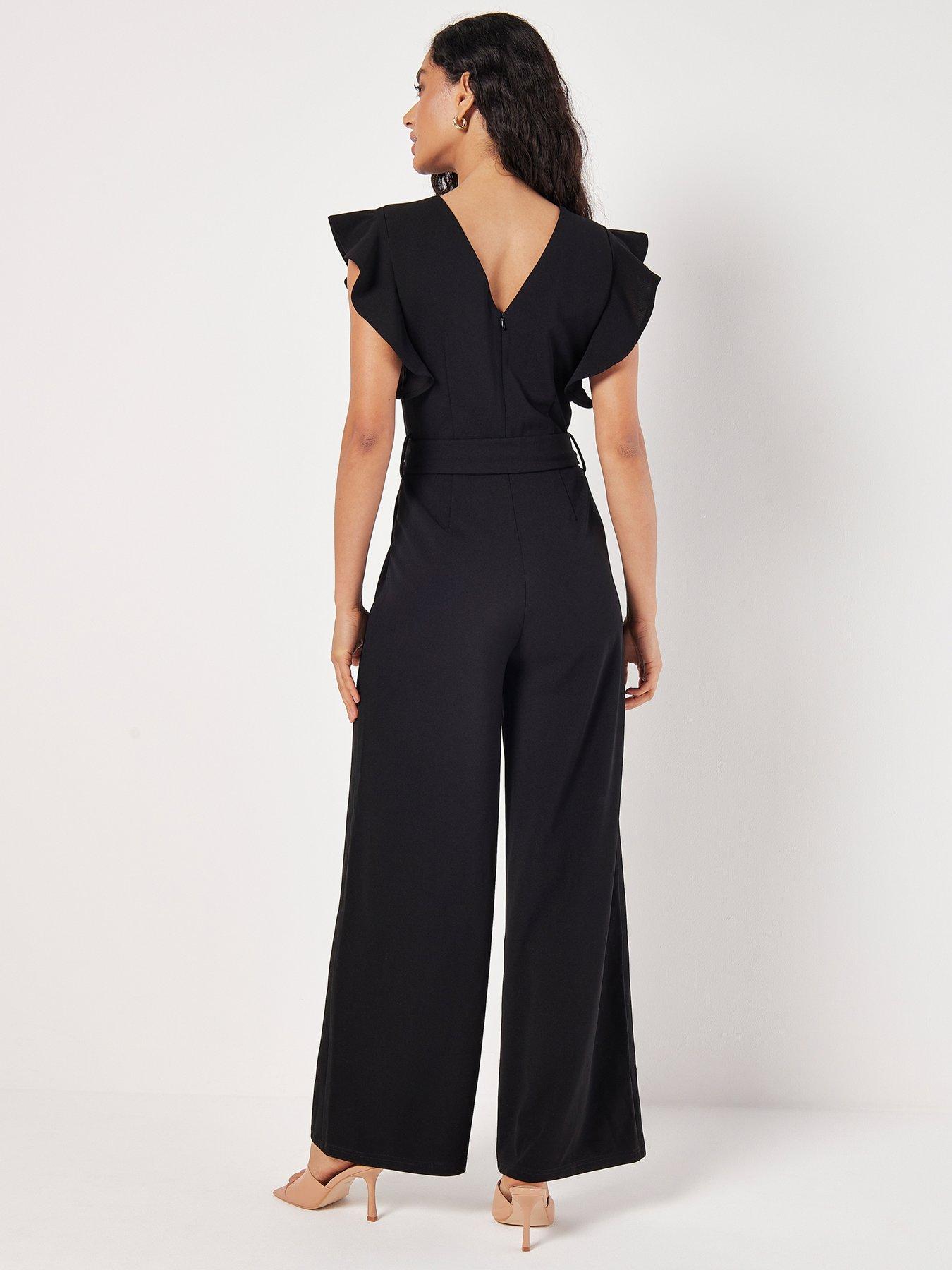 apricot-apricot-ruffle-sleeve-pleat-detail-jumpsuitstillFront