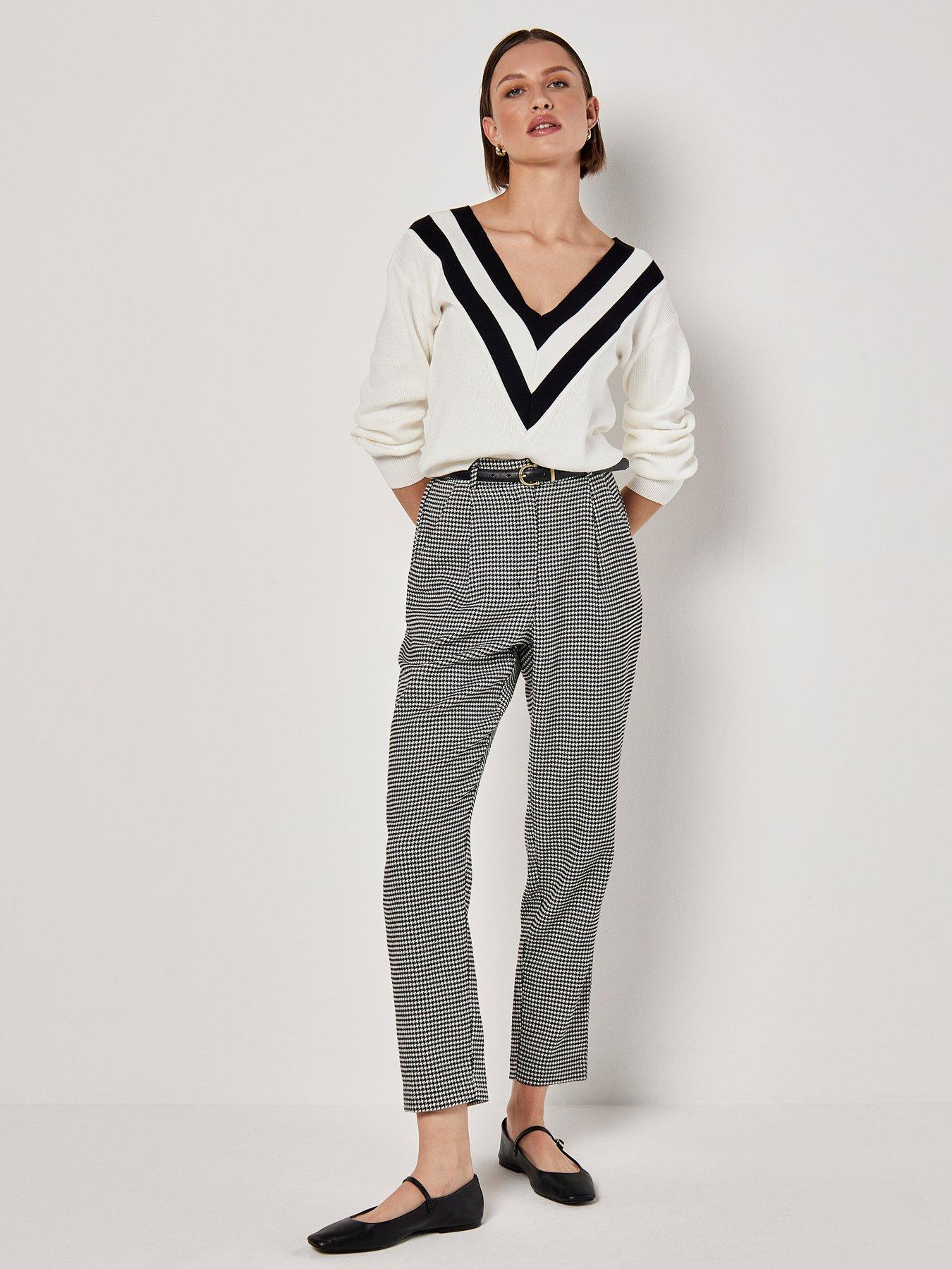 apricot-paperbag-dogtooth-trousers-co-ord-blackback