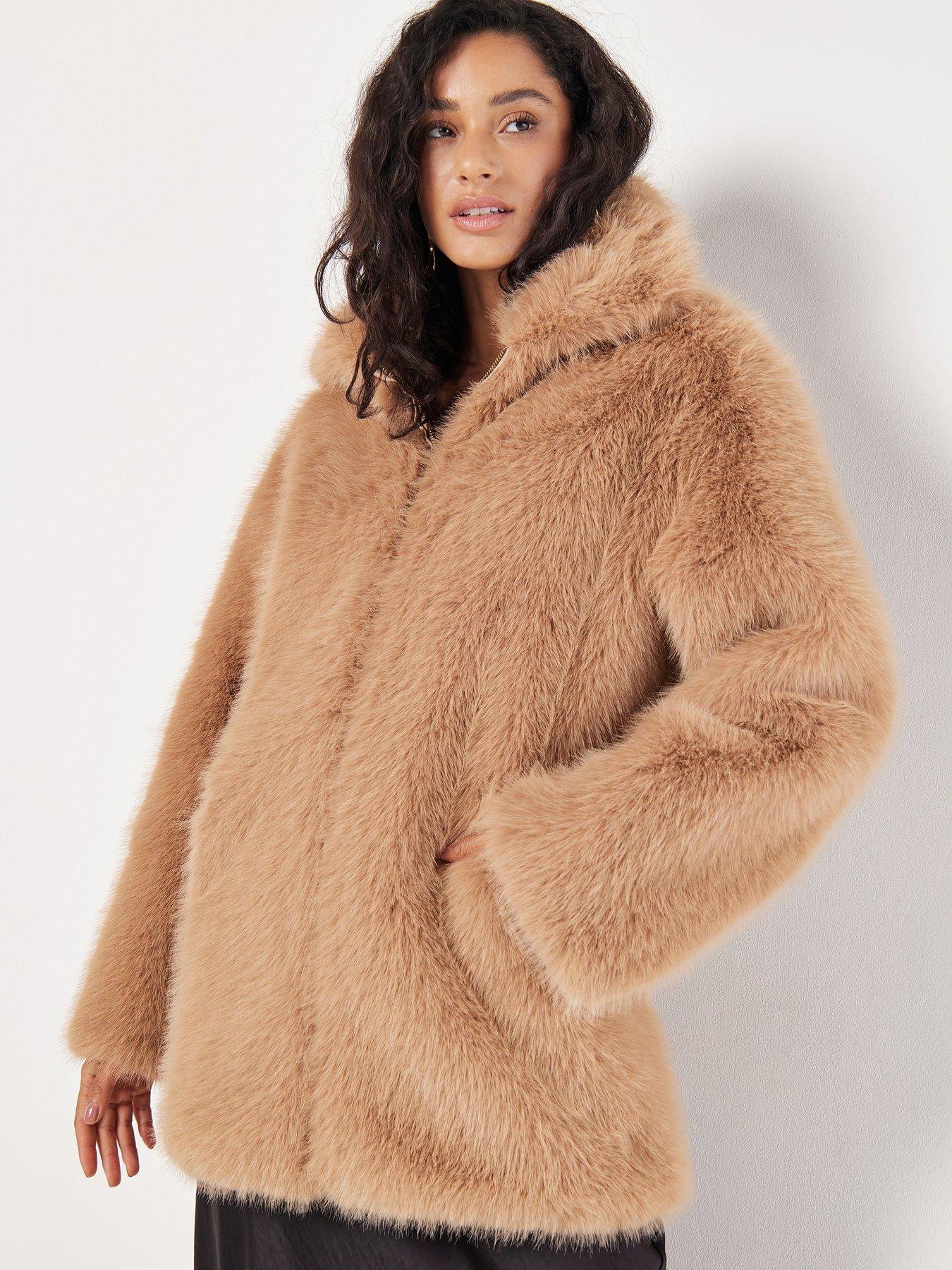 apricot-apricot-opulent-fur-zip-jacket