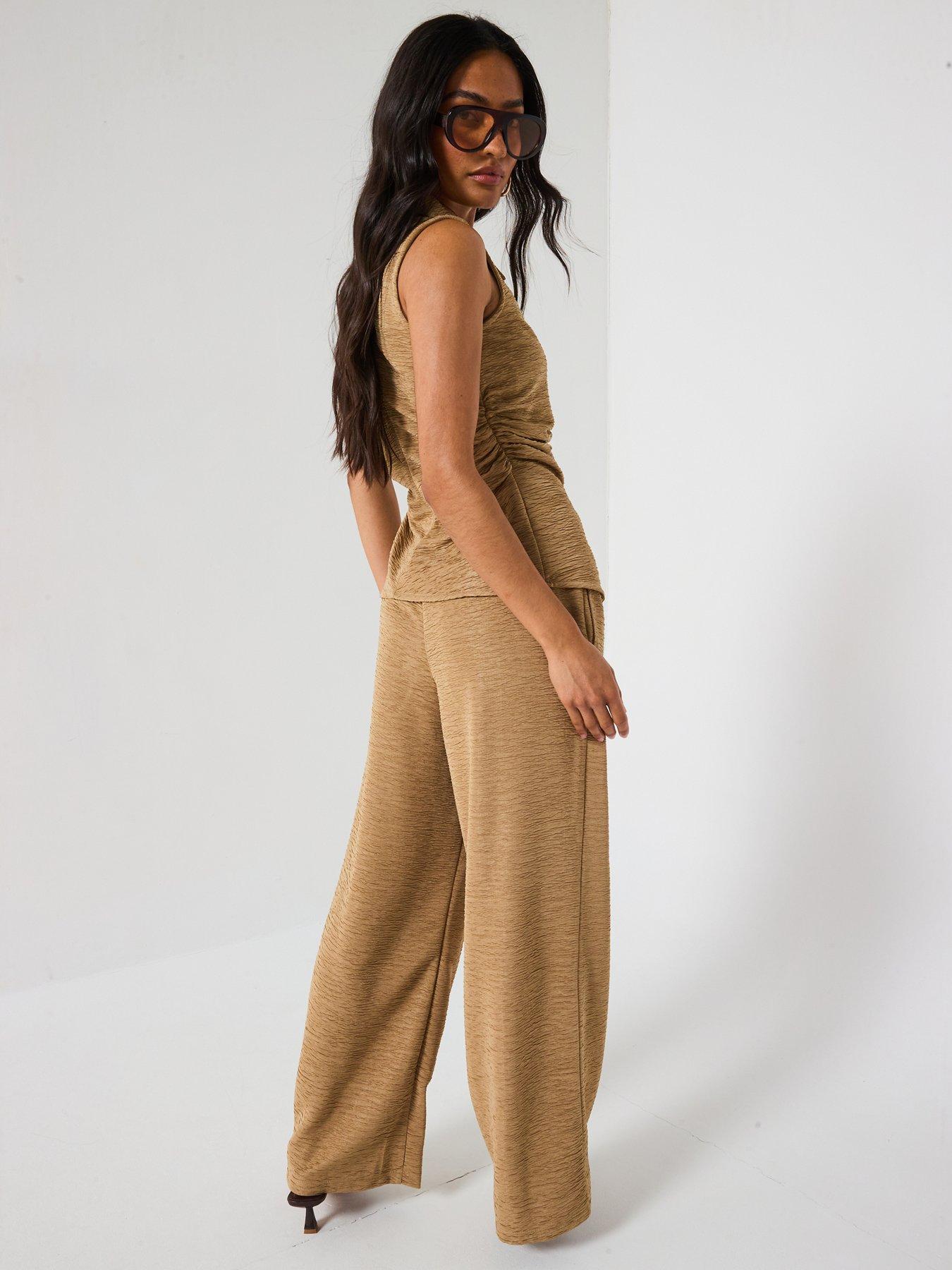 v-by-very-textured-waistcoat-top-co-orddetail