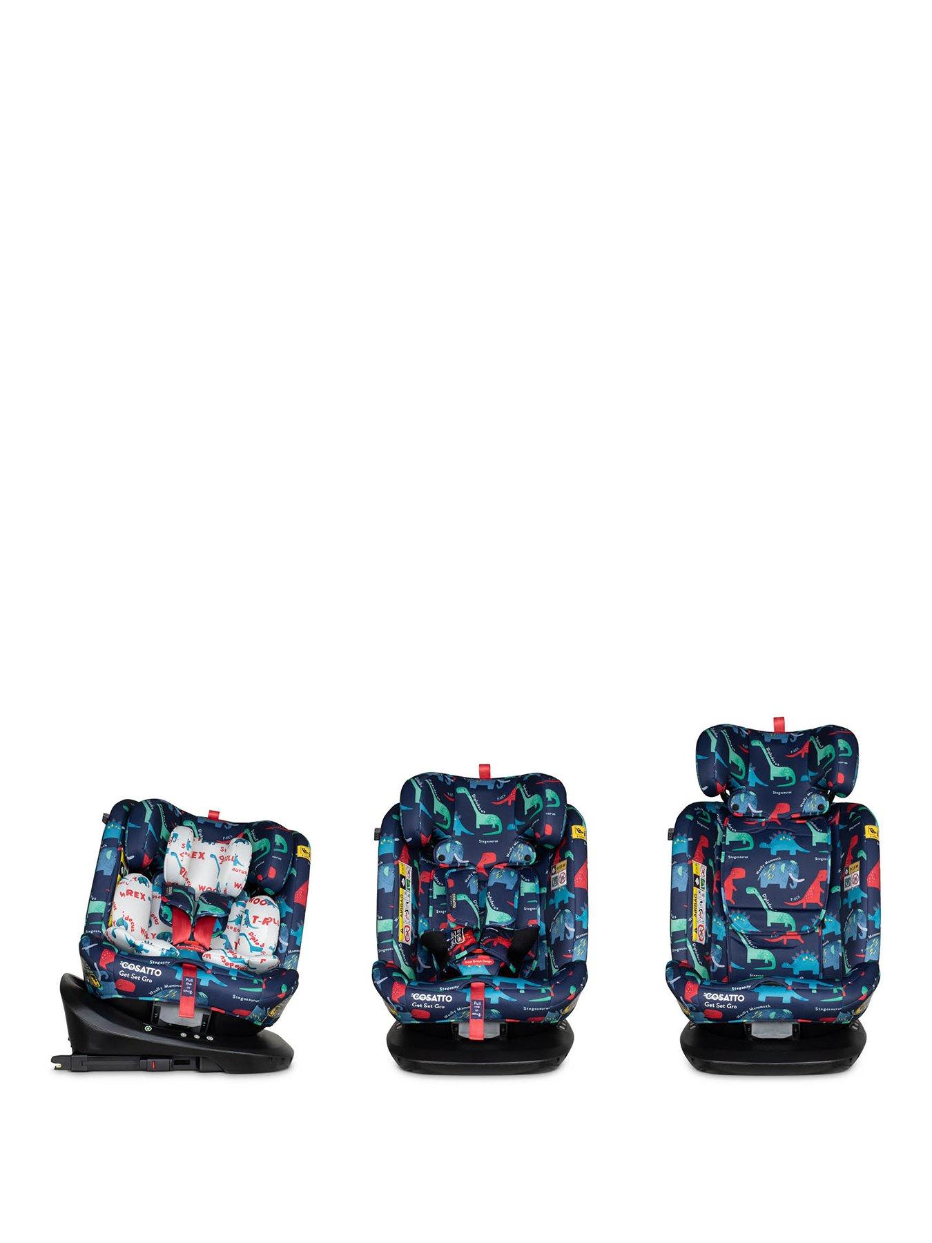 Cosatto Get Set Grow i-Size 360 Car Seat - D is for Dino