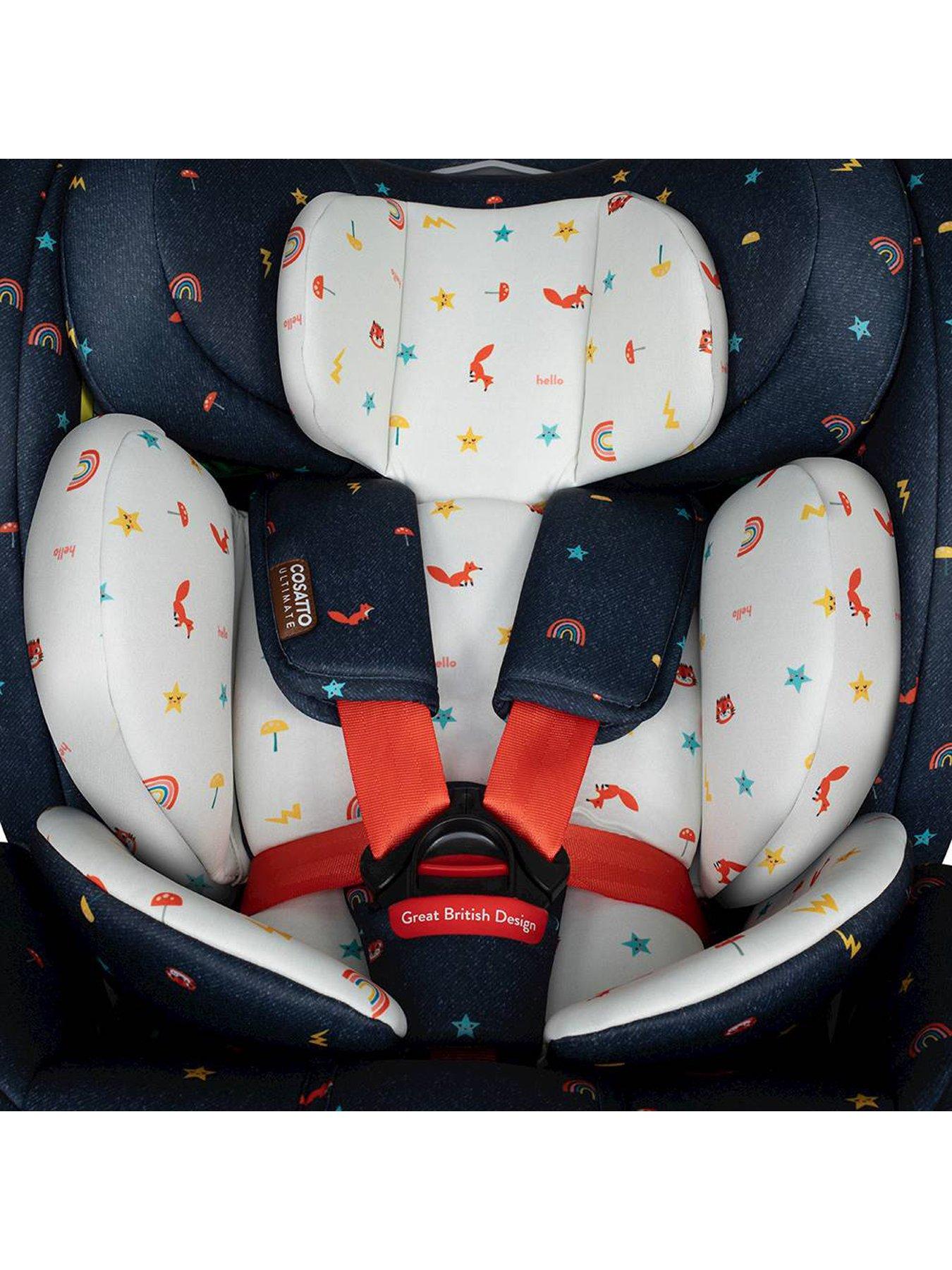Image 7 of 8 of Cosatto All in All Extra iSize 360 Car Seat - Doodle Days