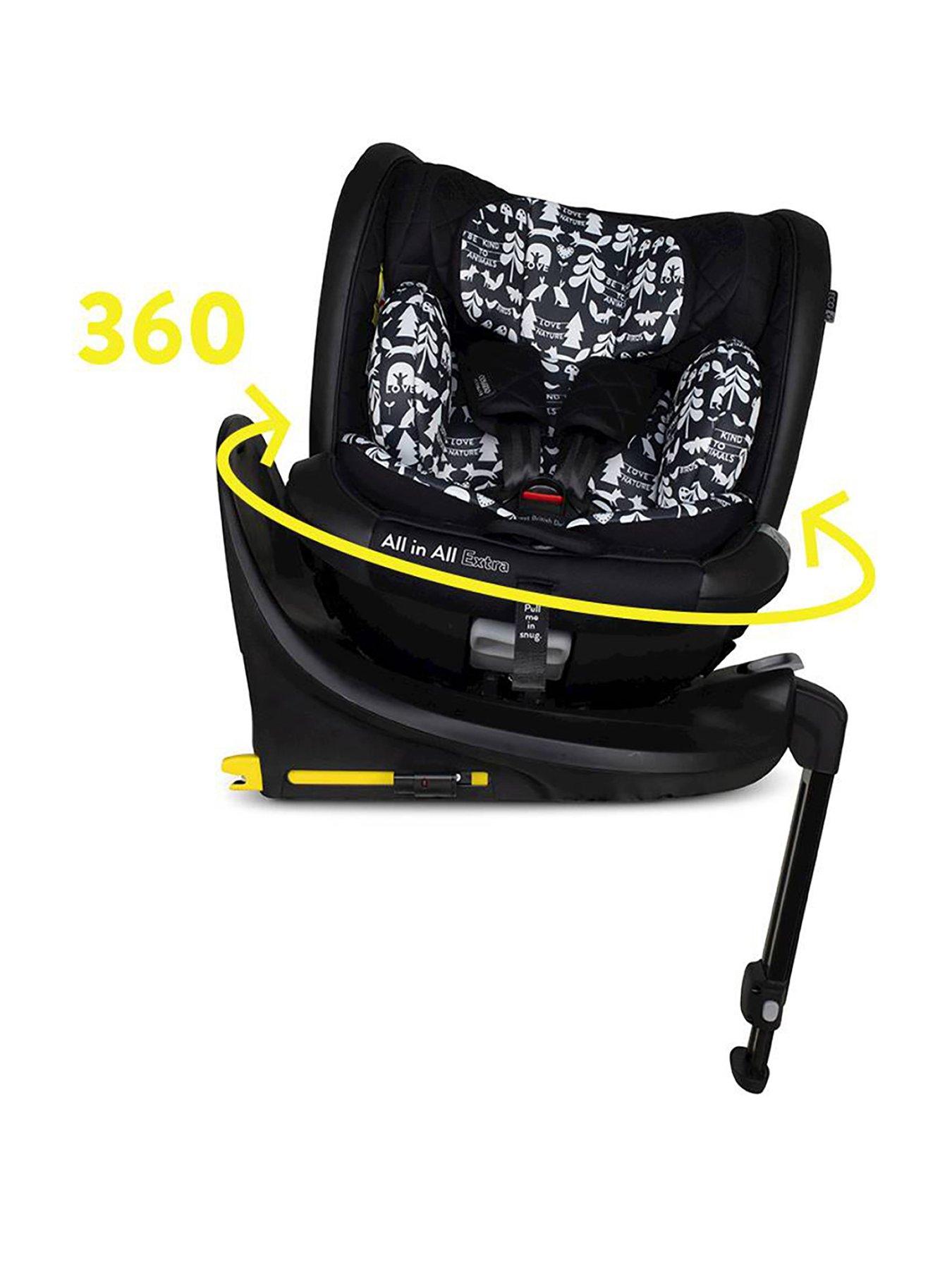 Image 2 of 8 of Cosatto All in All Extra iSize 360 Car Seat - Silhouette