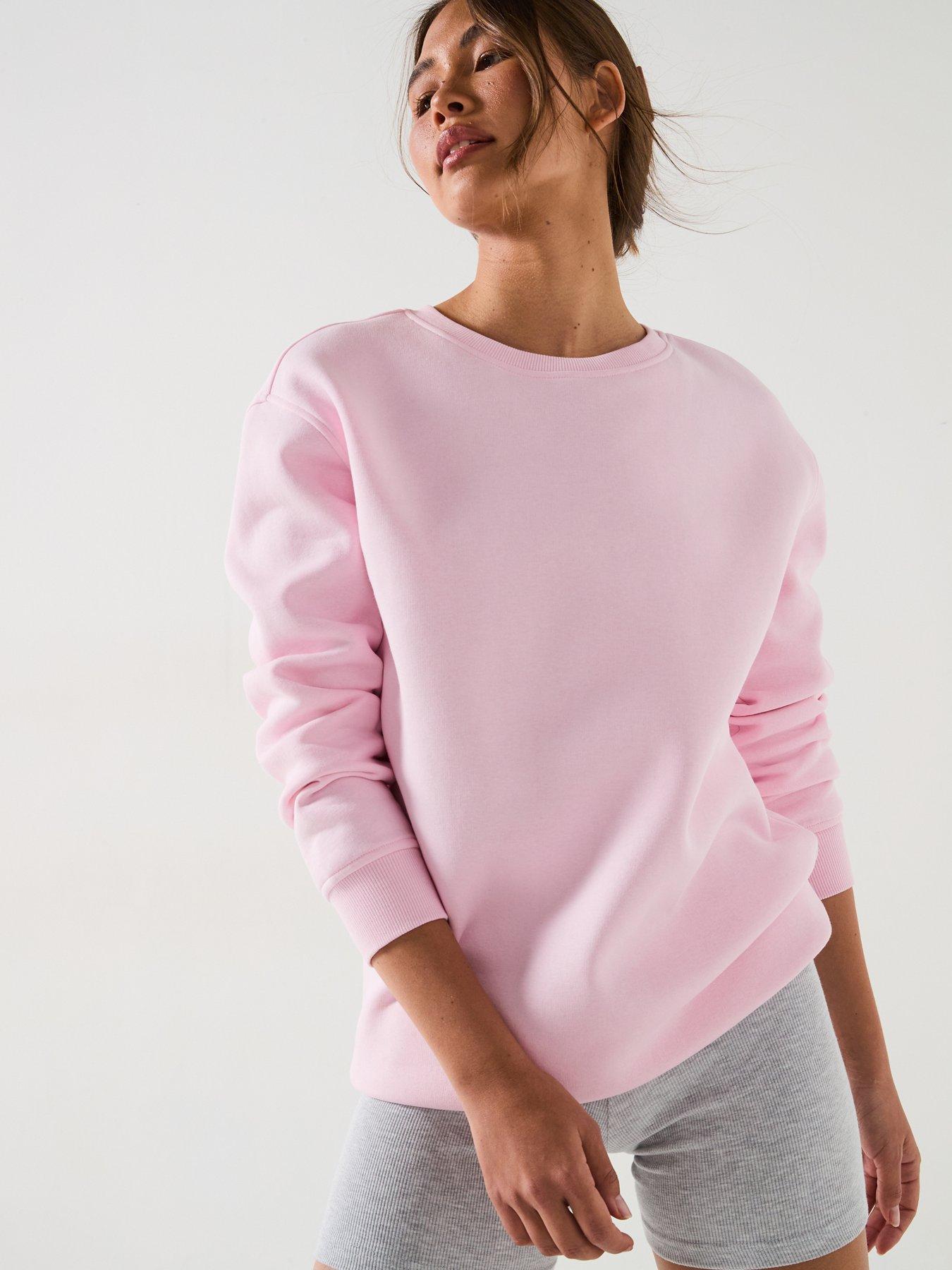 everyday-the-essential-longline-sweat-pink