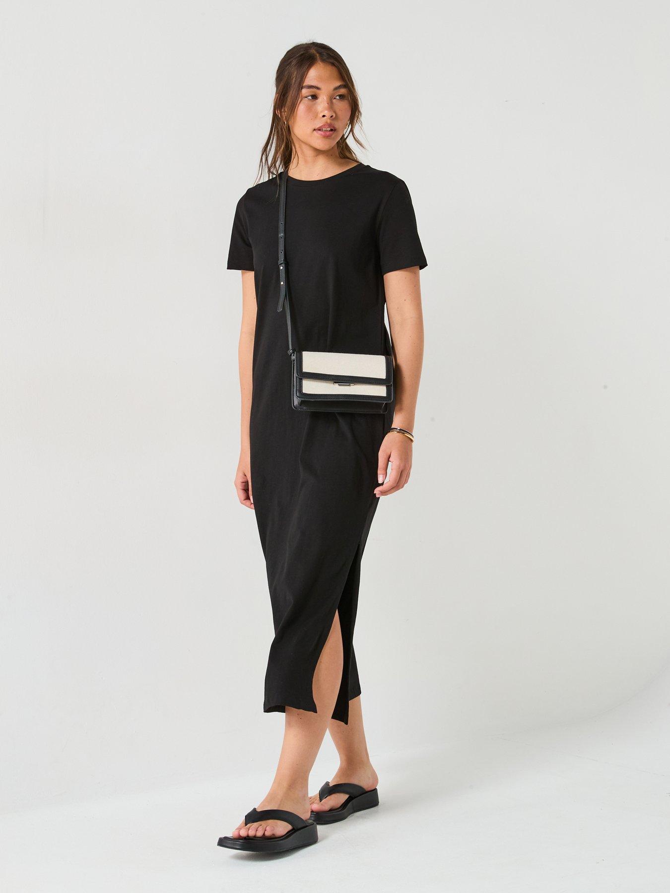 Image 3 of 5 of Everyday Jersey Basic Maxi Dress - Black