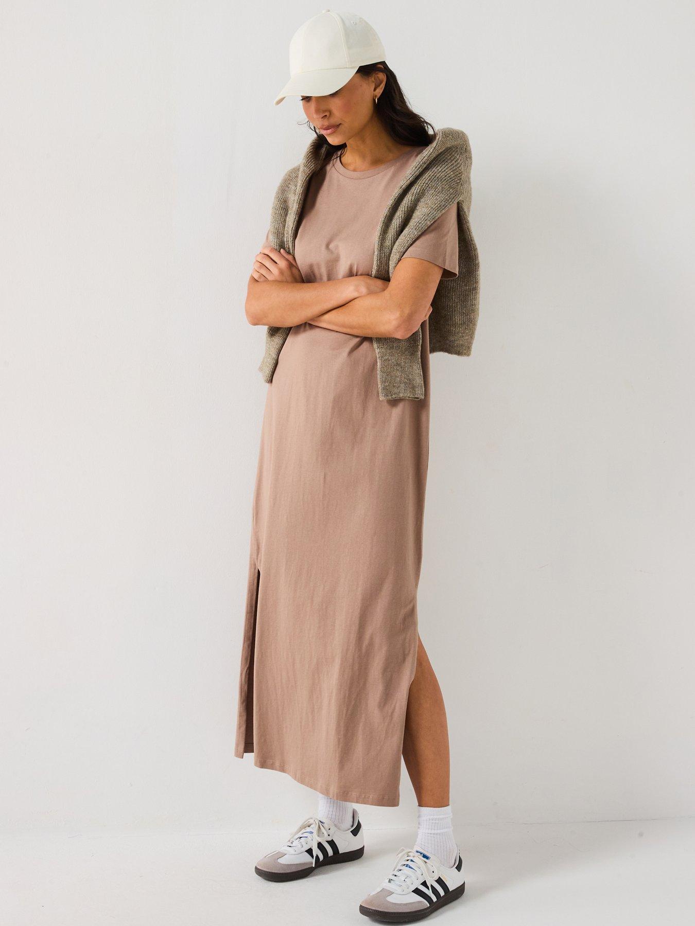 Everyday Jersey Basic Maxi - Taupe