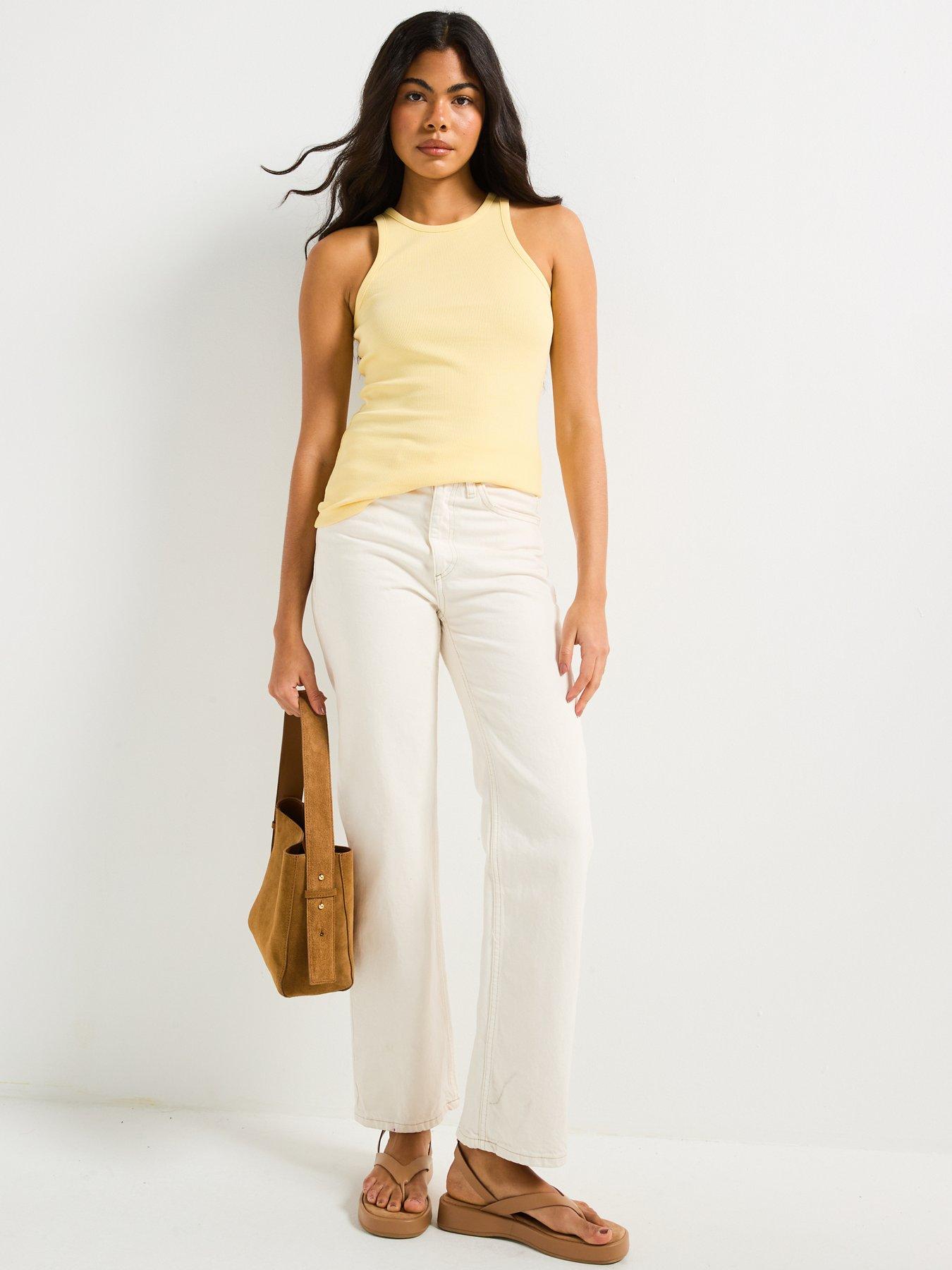 everyday-ribbed-racer-vest-yellowdetail