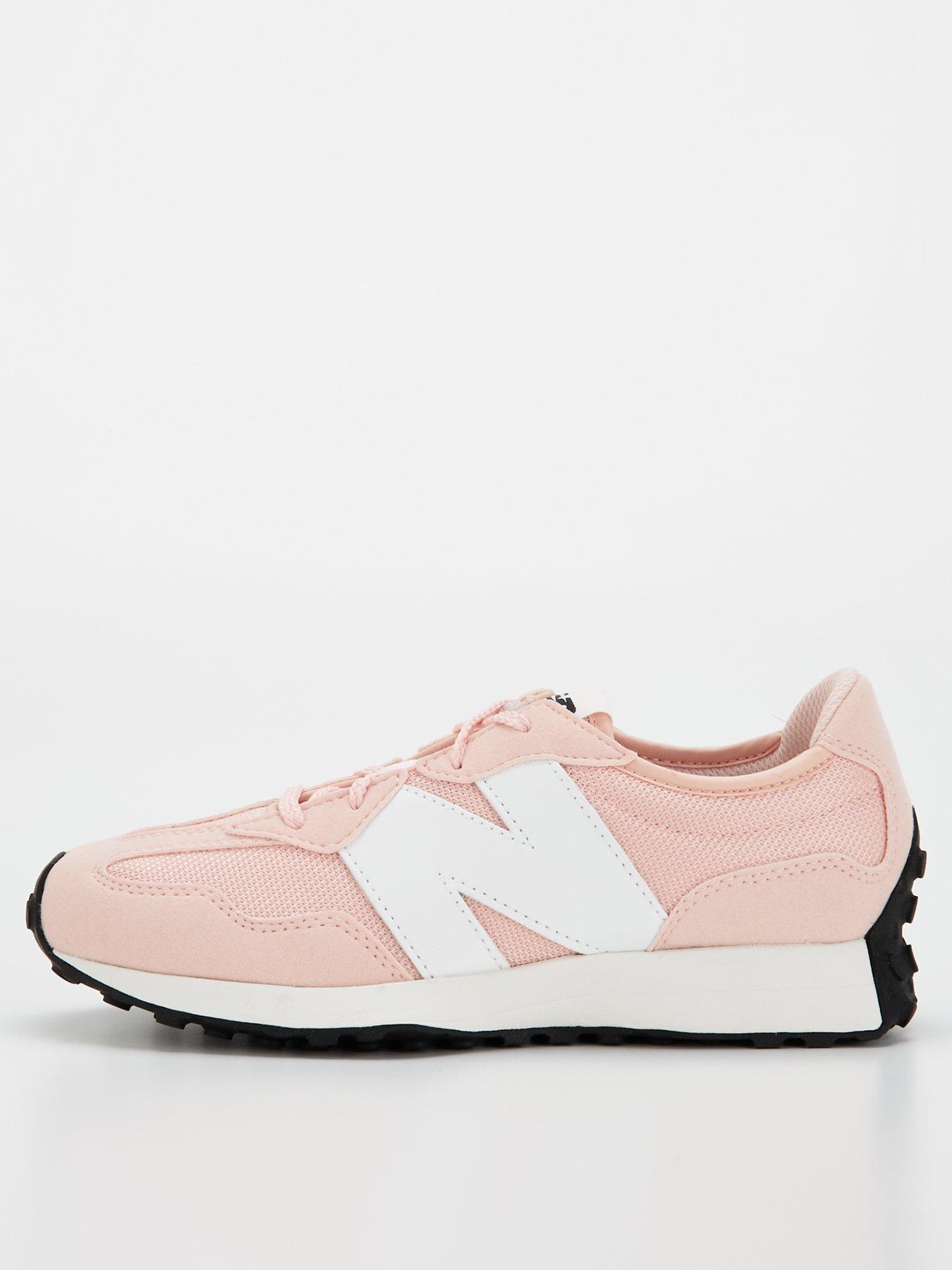 New Balance Junior Girls' 327 Trainers - Pink/White