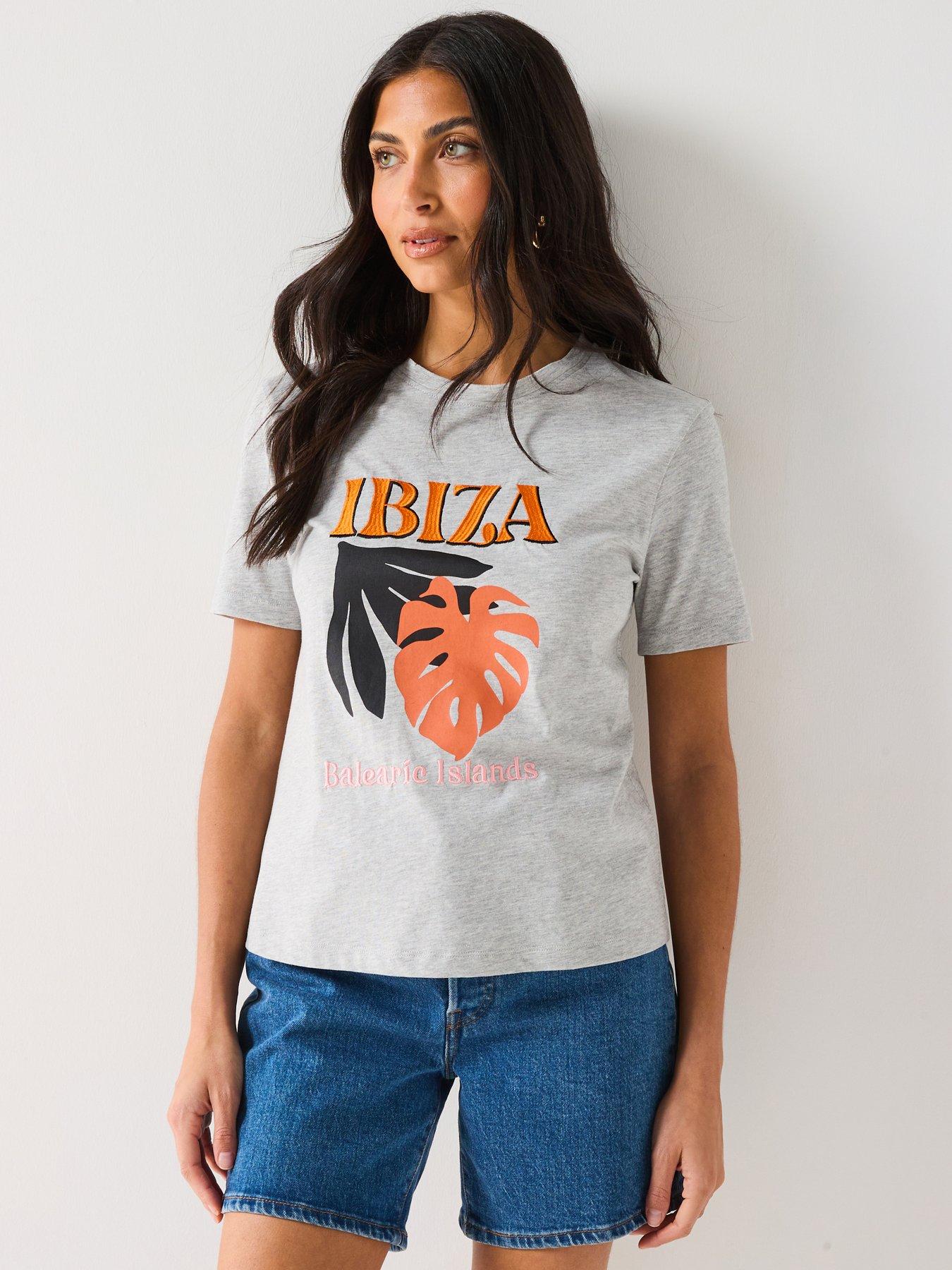 Image 1 of 6 of Everyday Graphic T-Shirt - Grey