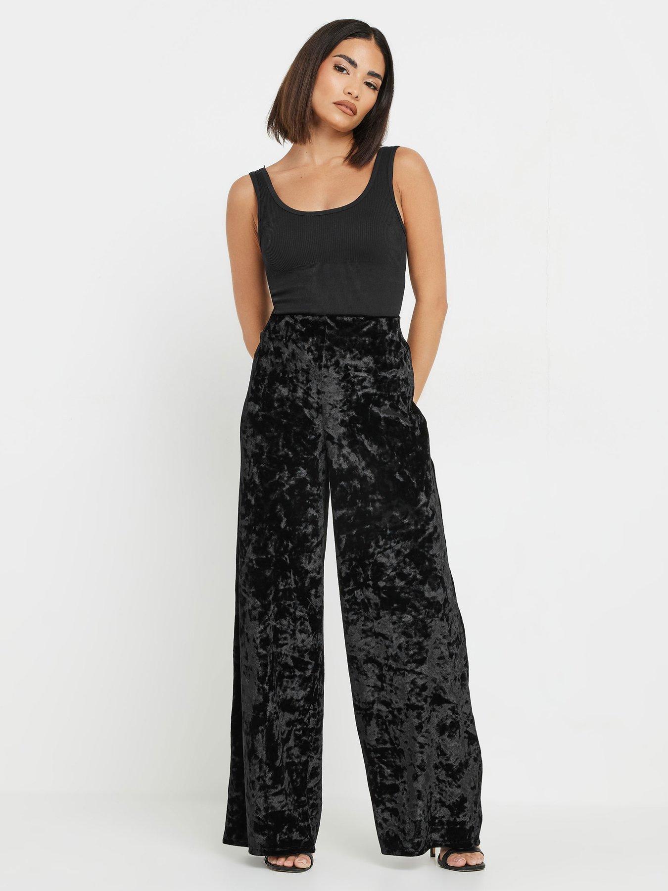 pixiegirl-petite-crushed-velour-wide-leg-trousersback