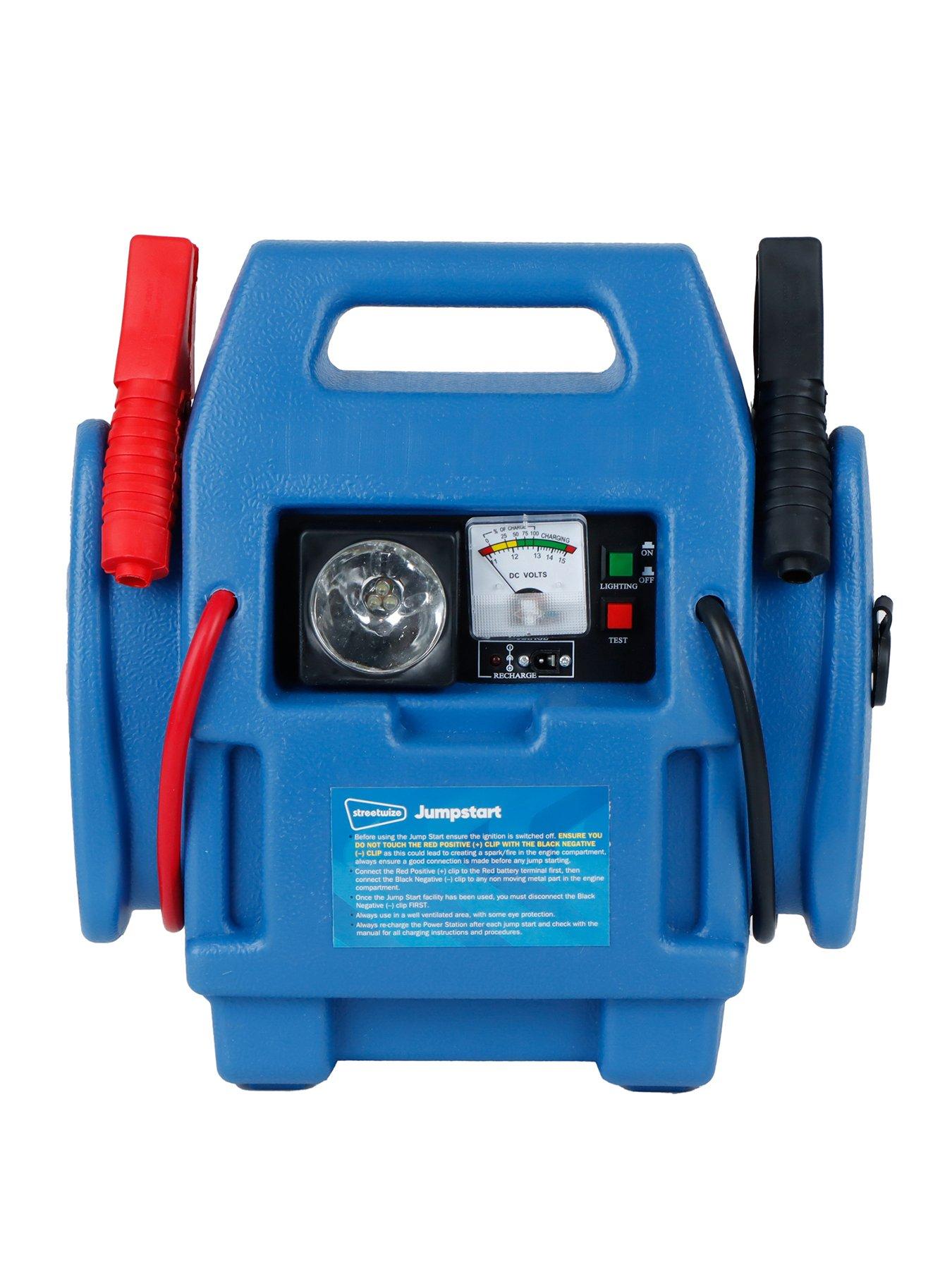 Streetwize 12V Portable Power Station  &  Emergency Jump Start With 300PSI Air Compressor