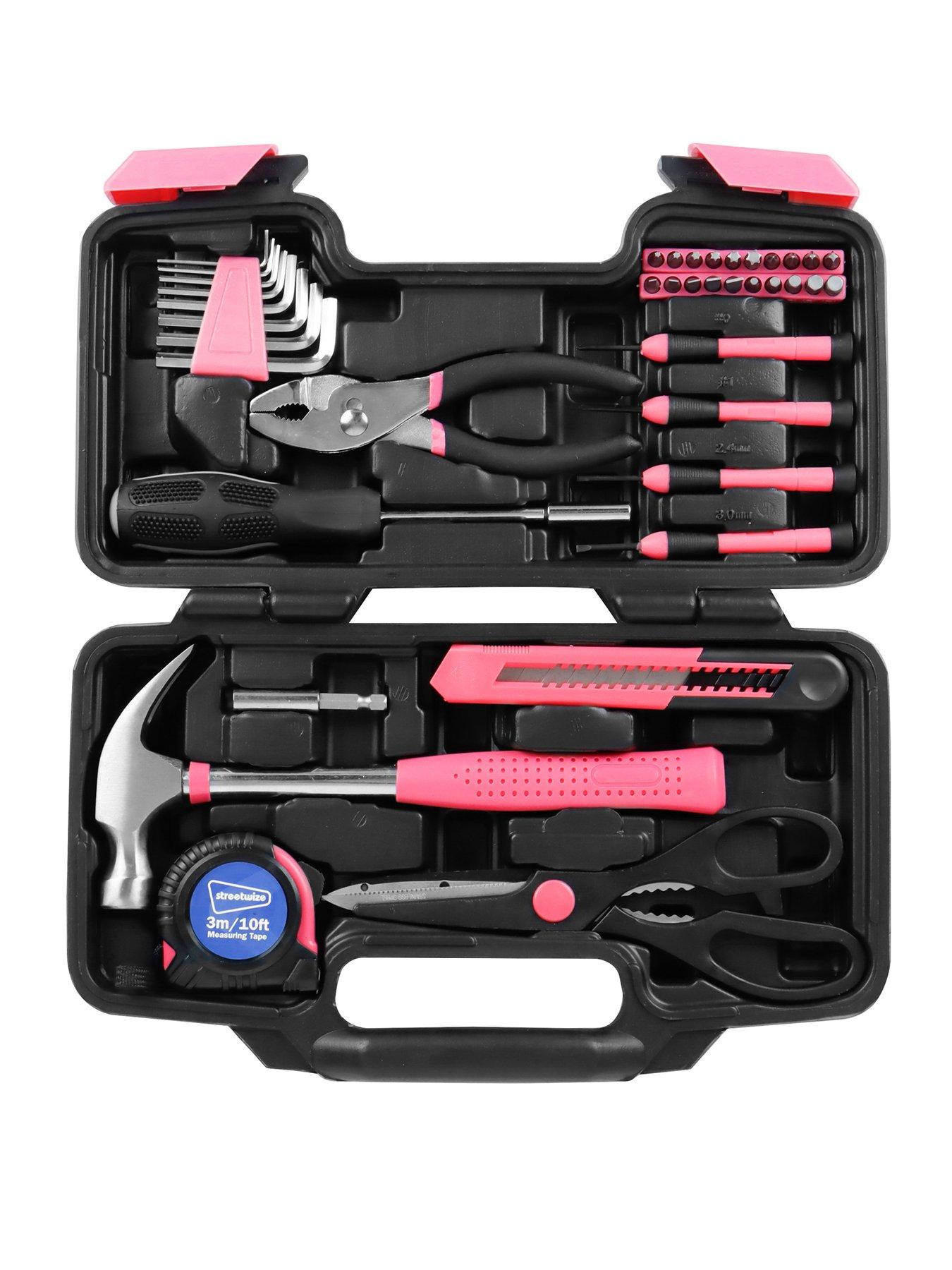 streetwize-39-piece-think-pink-tool-kit