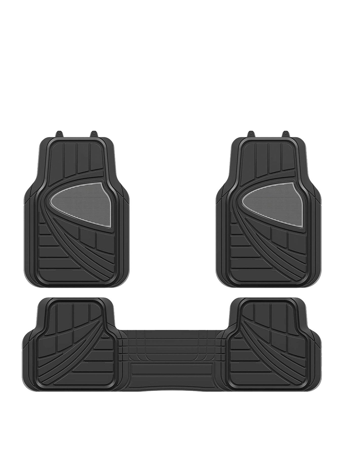 Streetwize Premium Deluxe Black Car Mat Set
