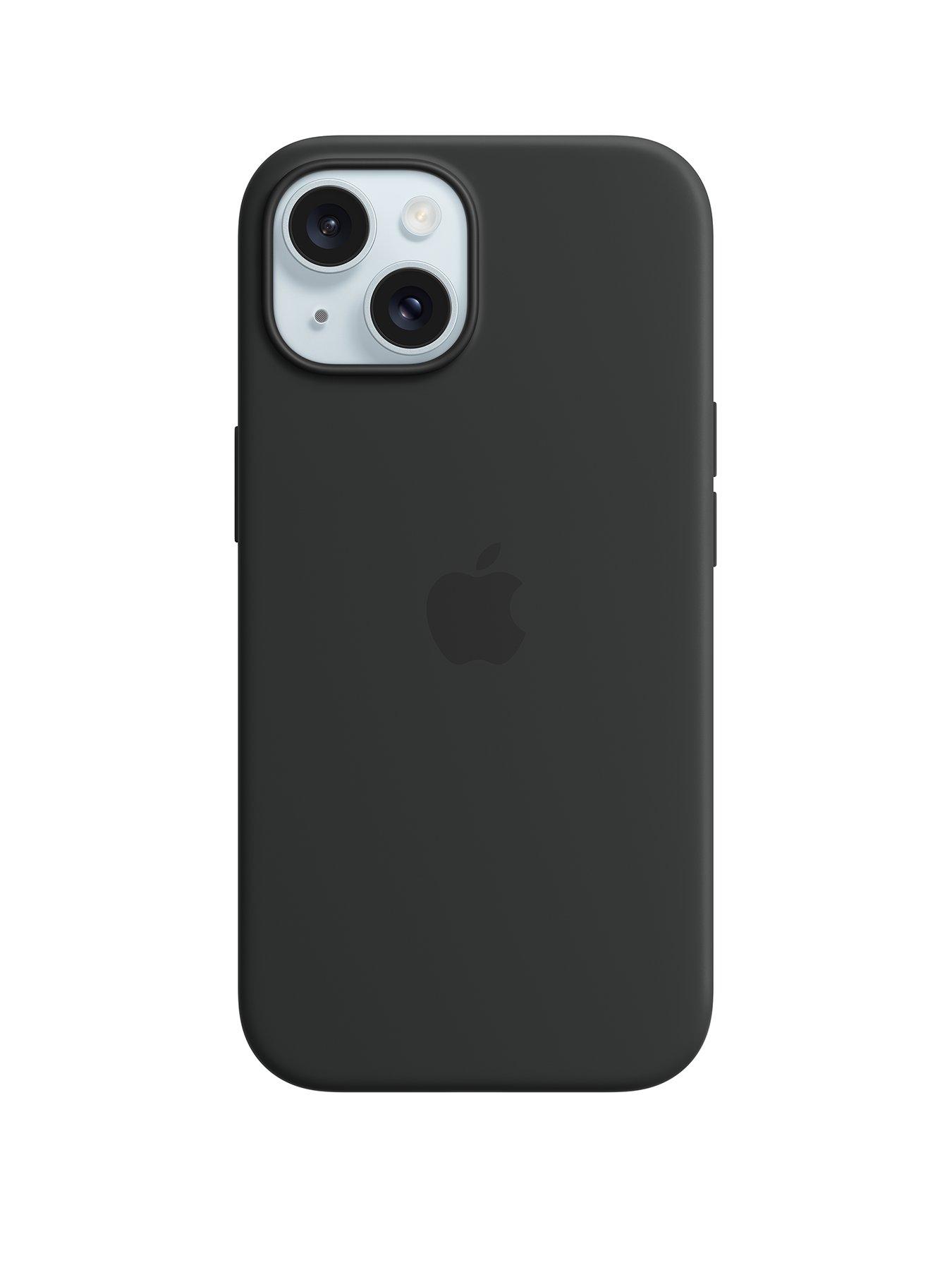 undefined iPhone 15 Silicone Case with MagSafe - Black