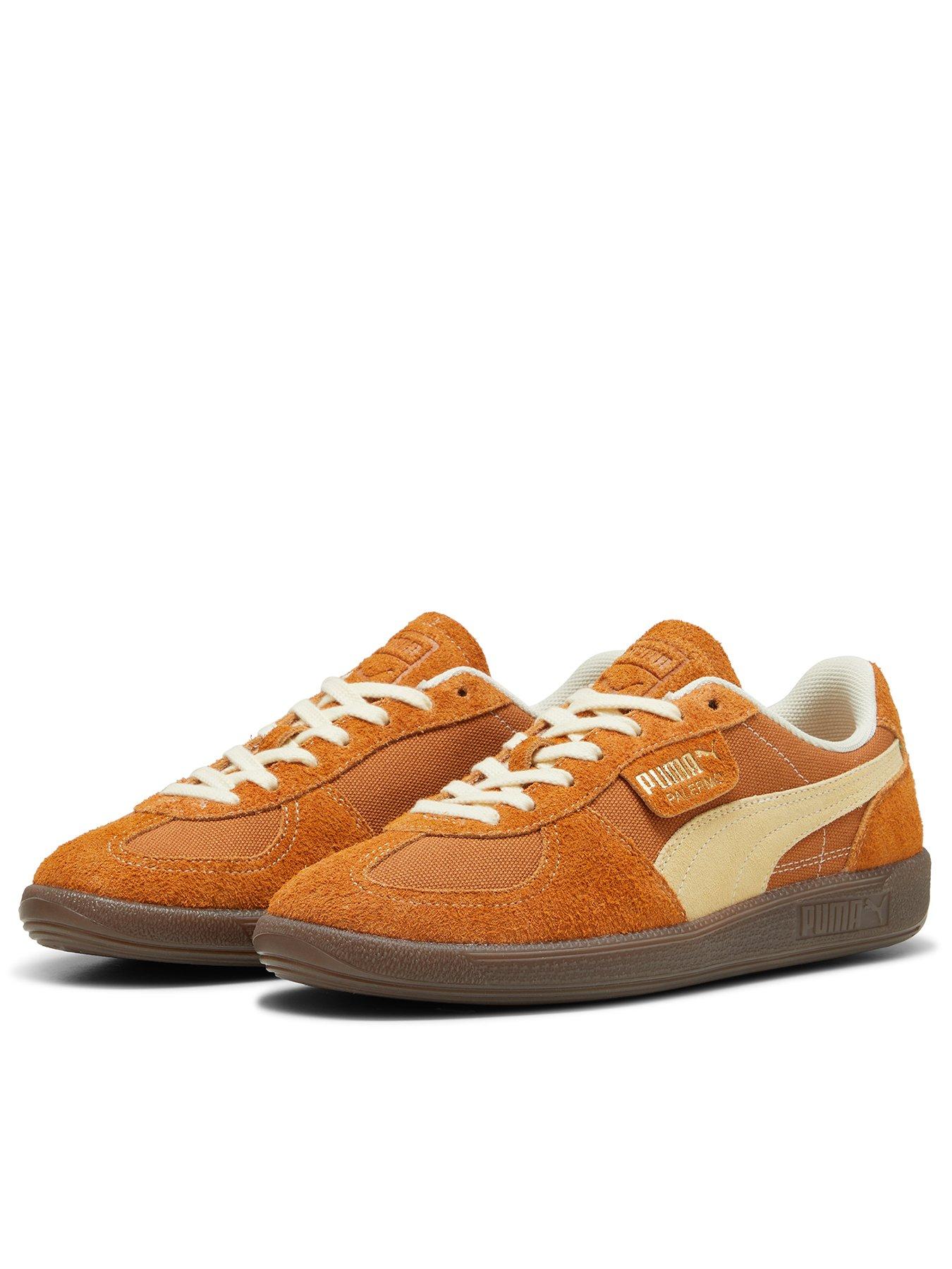 puma-womens-palermo-trainers--ruststillFront