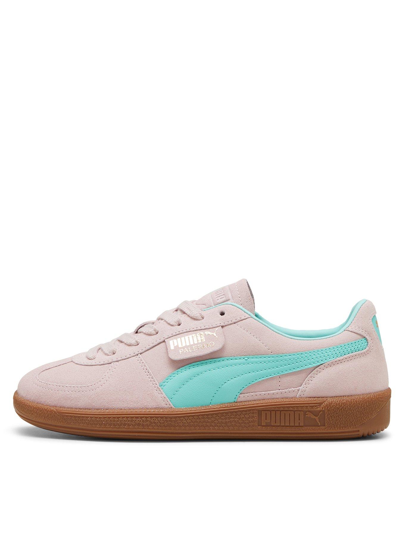 puma-unisex-palermo-trainers--light-pinkgreen