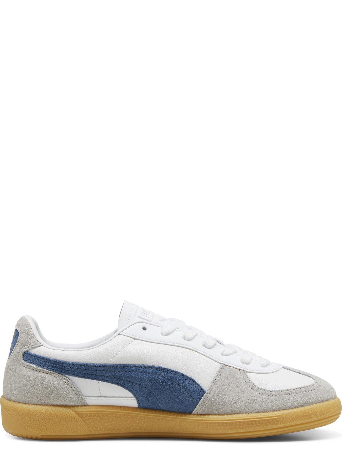 puma-mens-palermo-leather-whiteblueoutfit