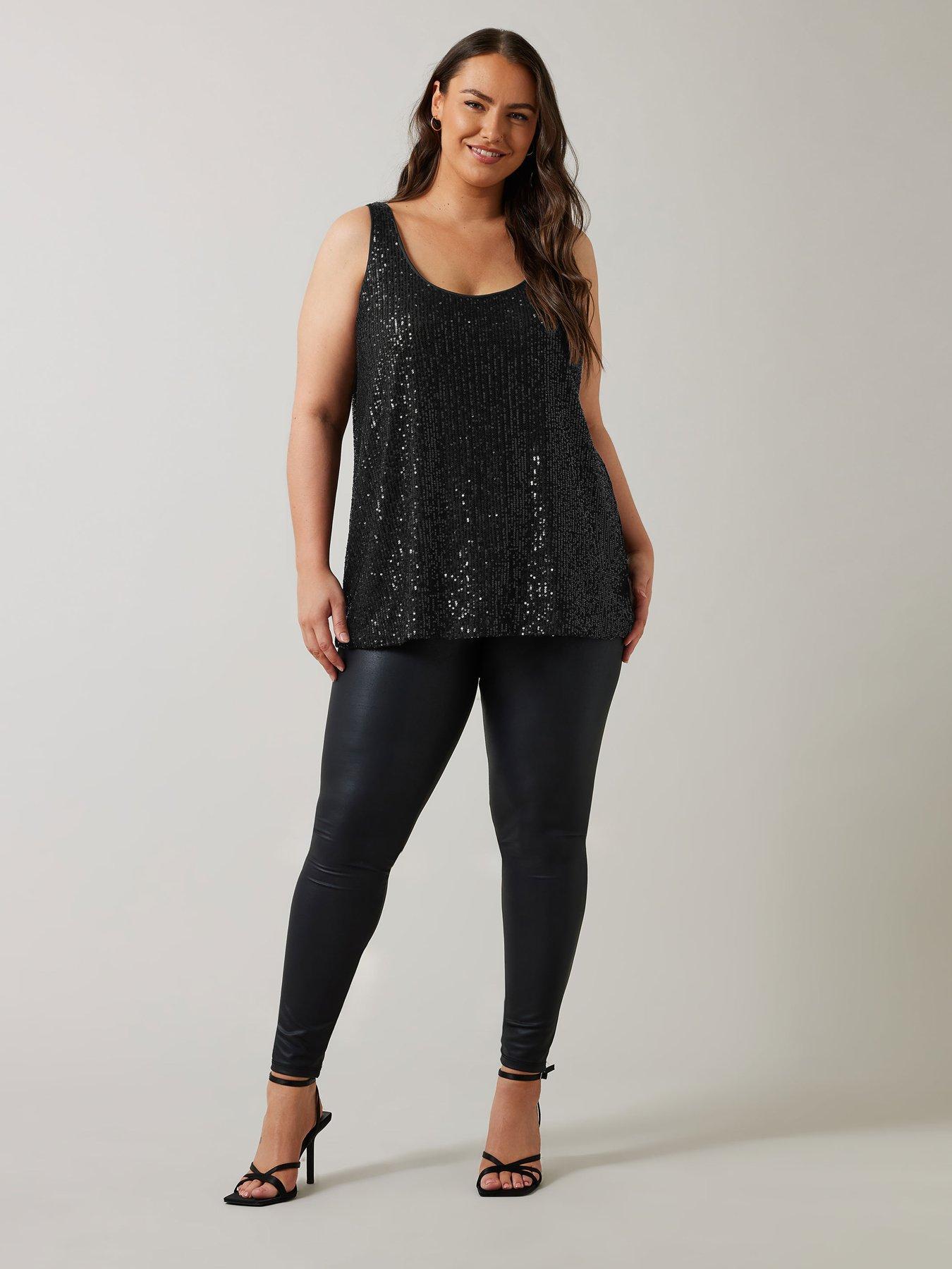 evans-sequin-mesh-vestback